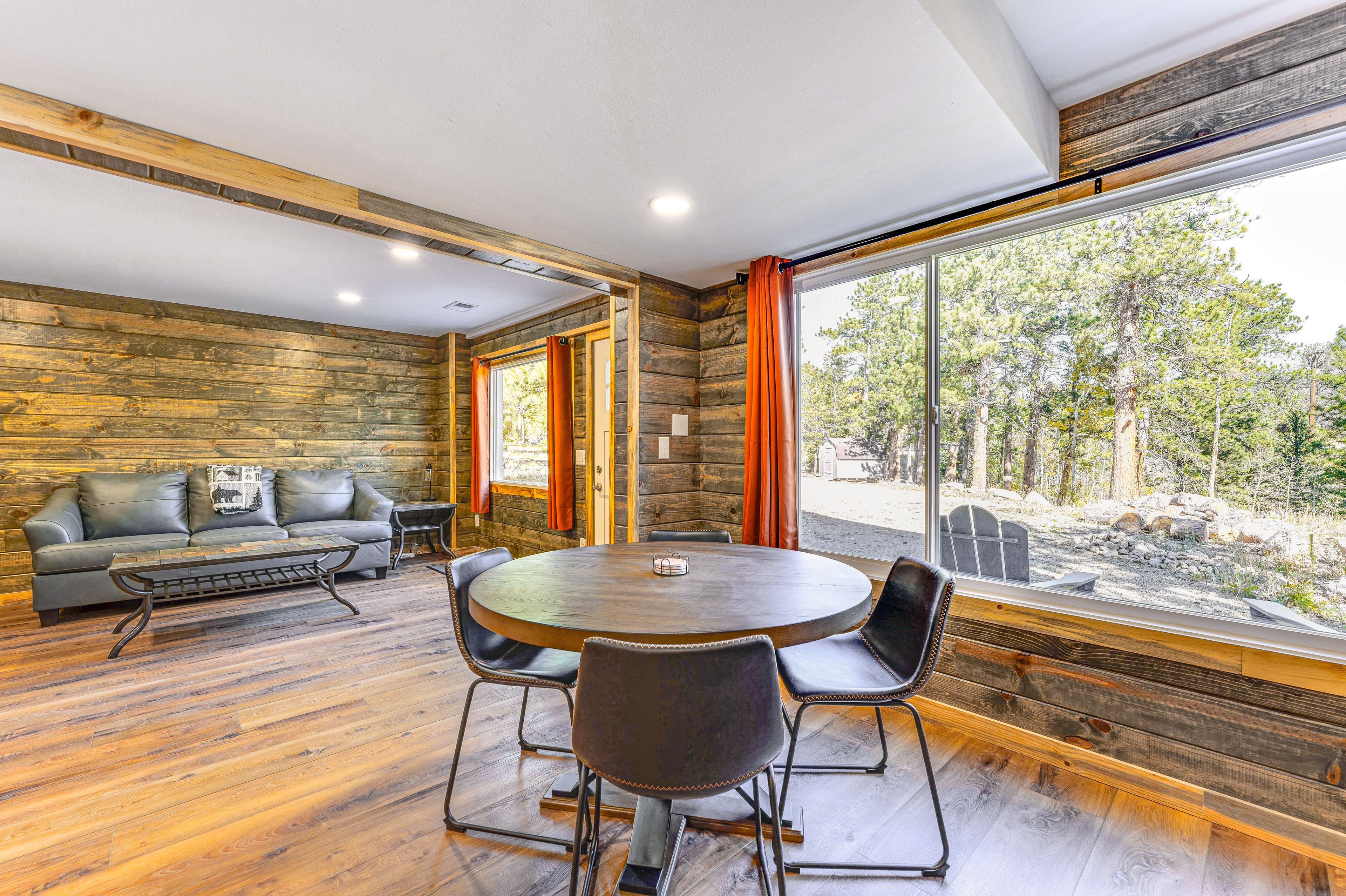 Den | Dining Table | TV | Shuffleboard