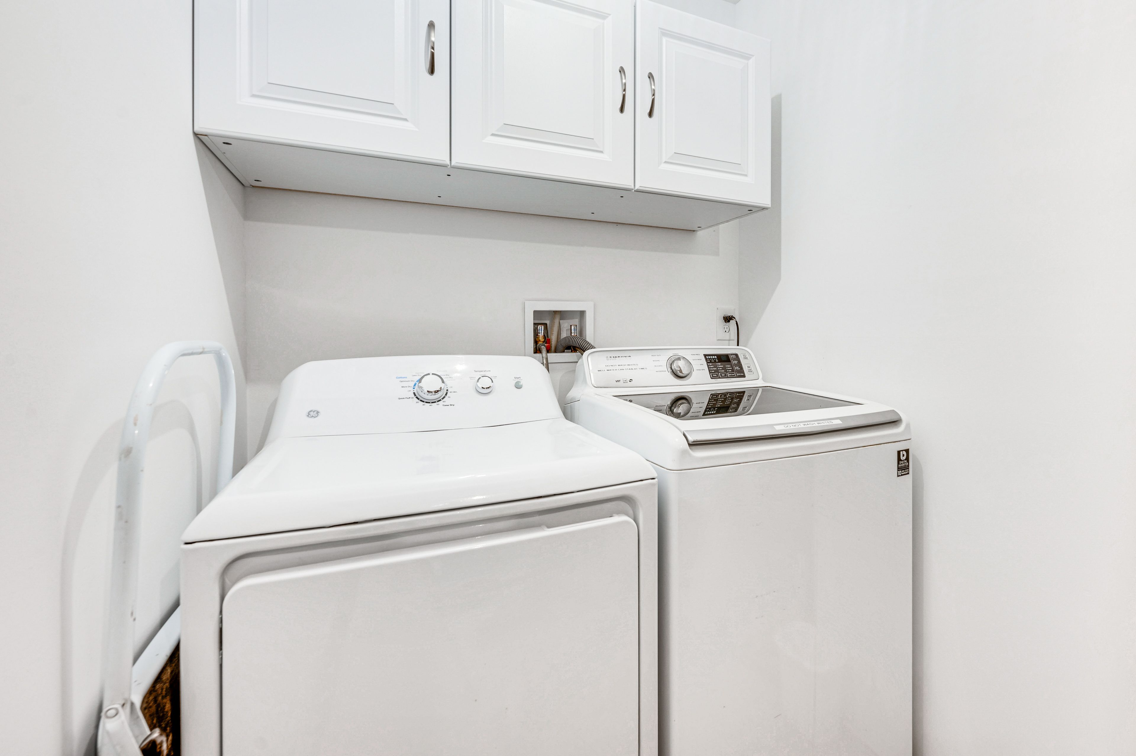 Laundry Area | Basement | Washer + Dryer