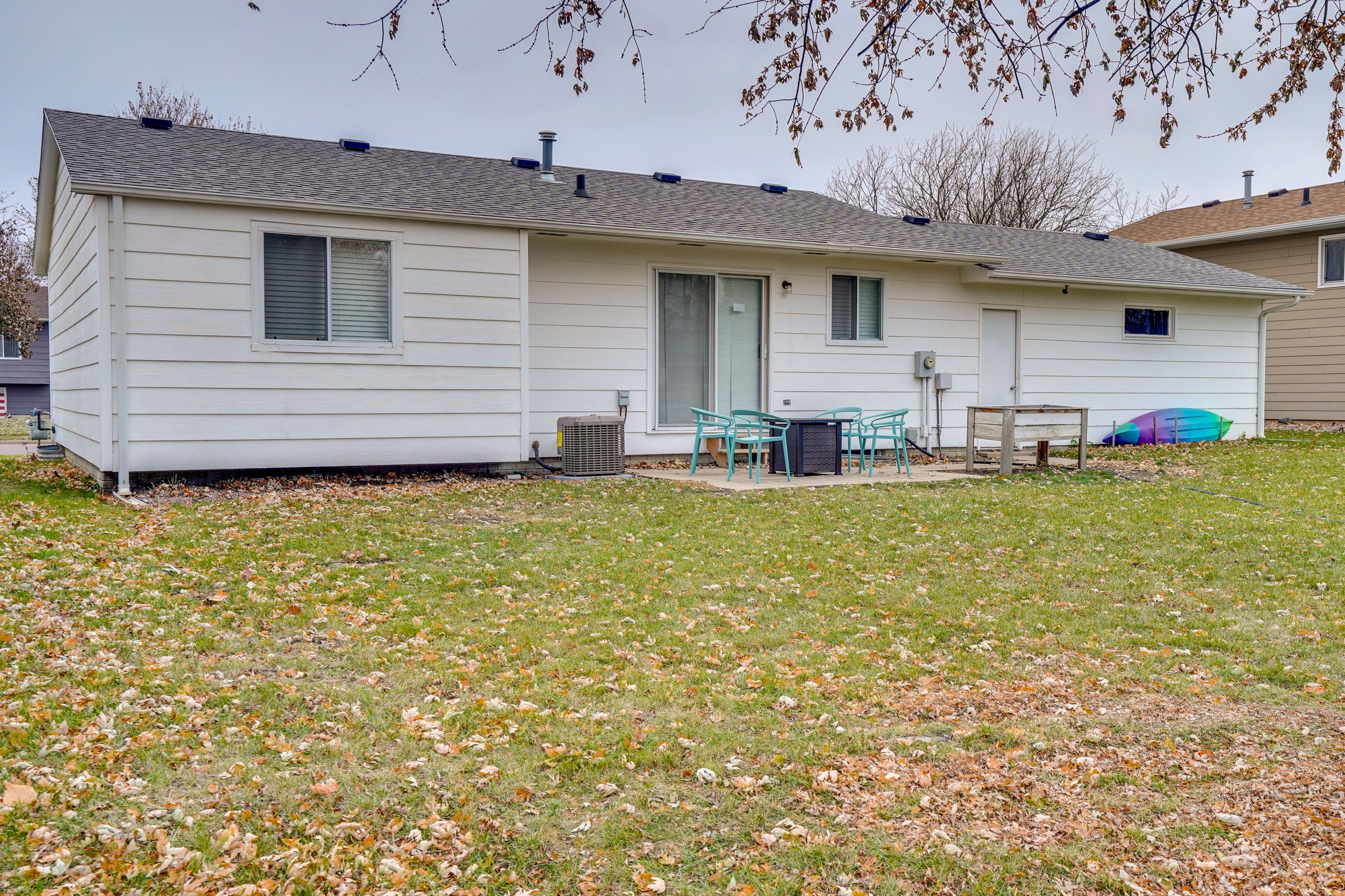 Private Yard | Single-Story Home | Central Heating & A/C