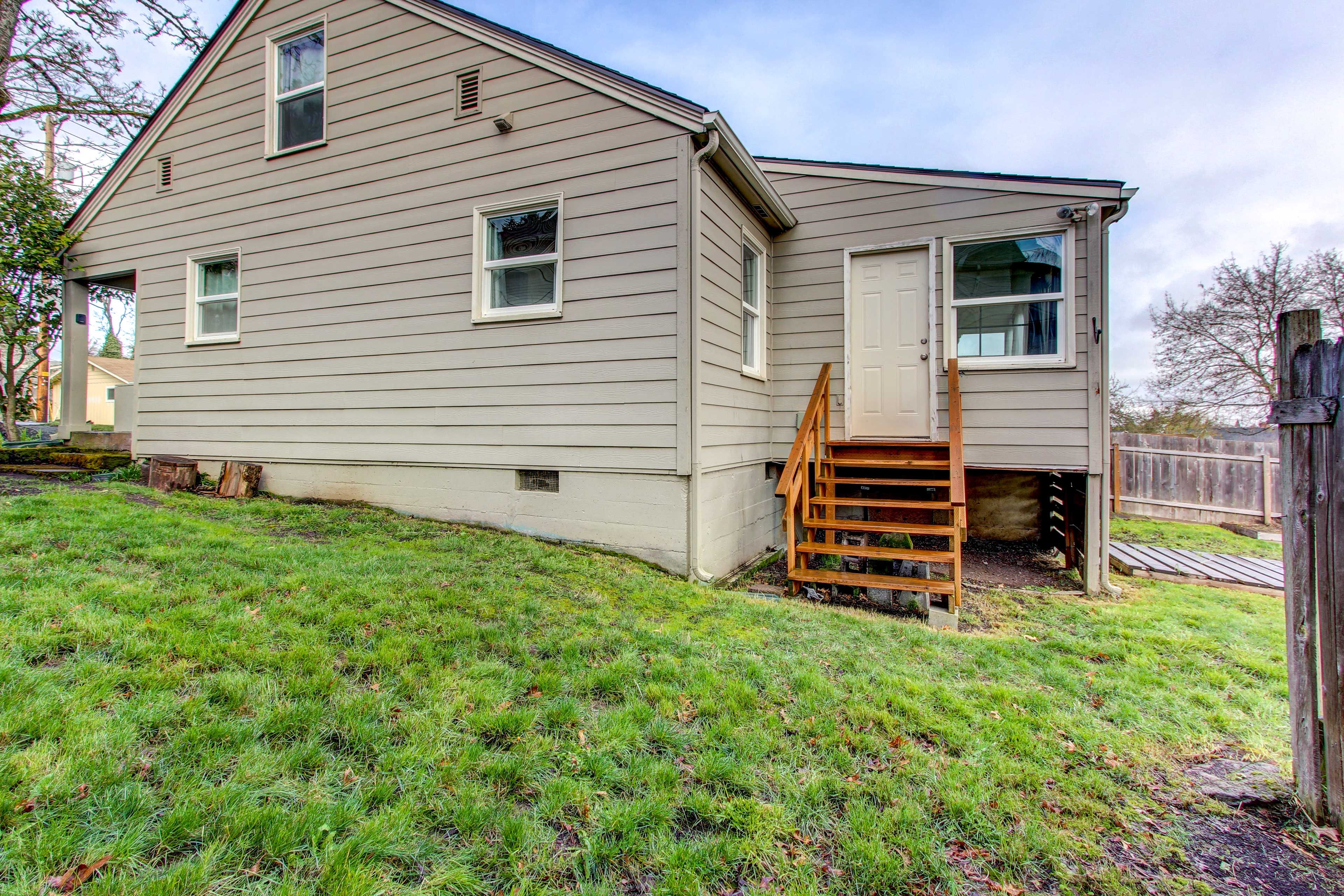 Spacious Backyard | Balcony