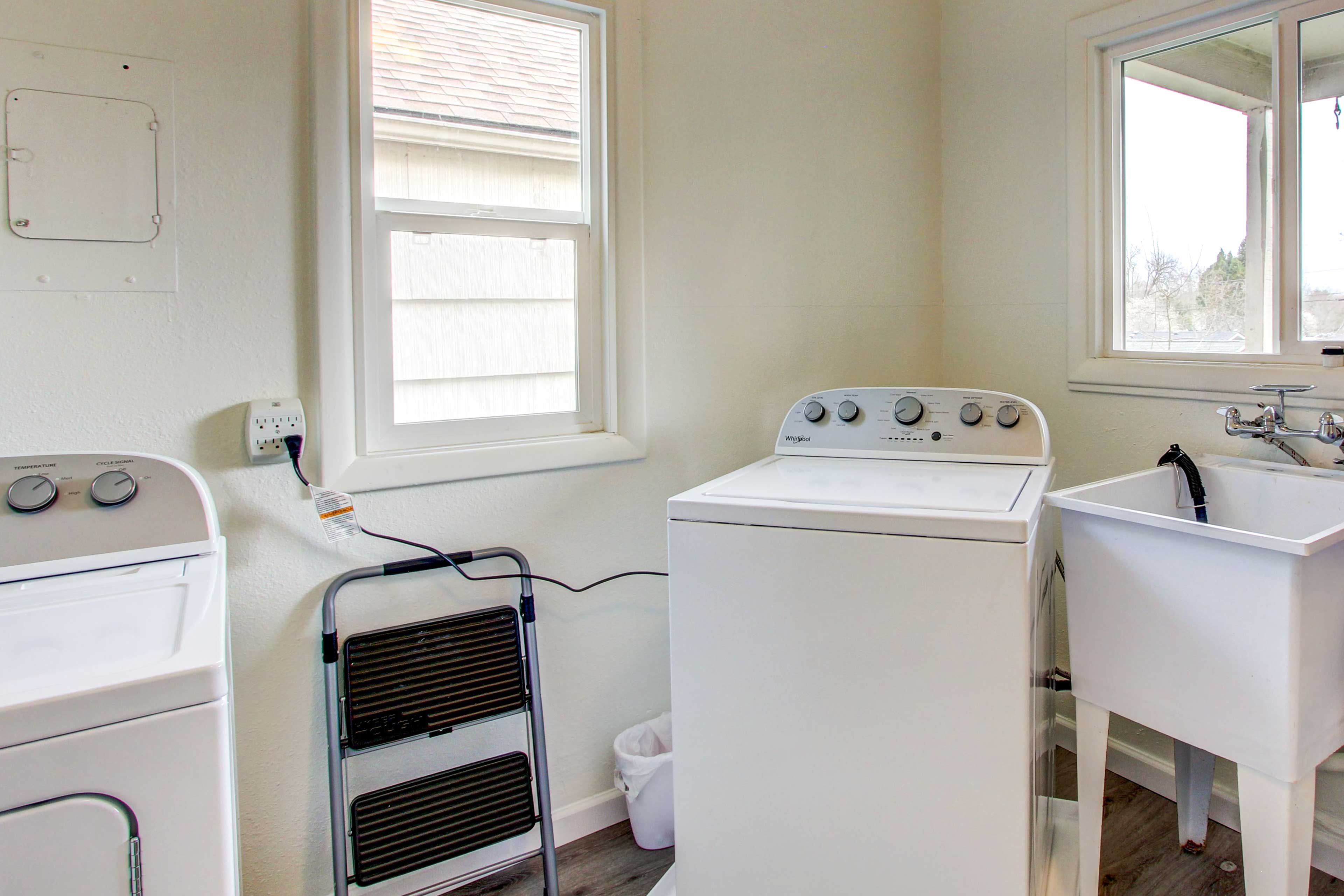 Laundry Area | Washer/Dryer | Laundry Detergent | Iron/Board