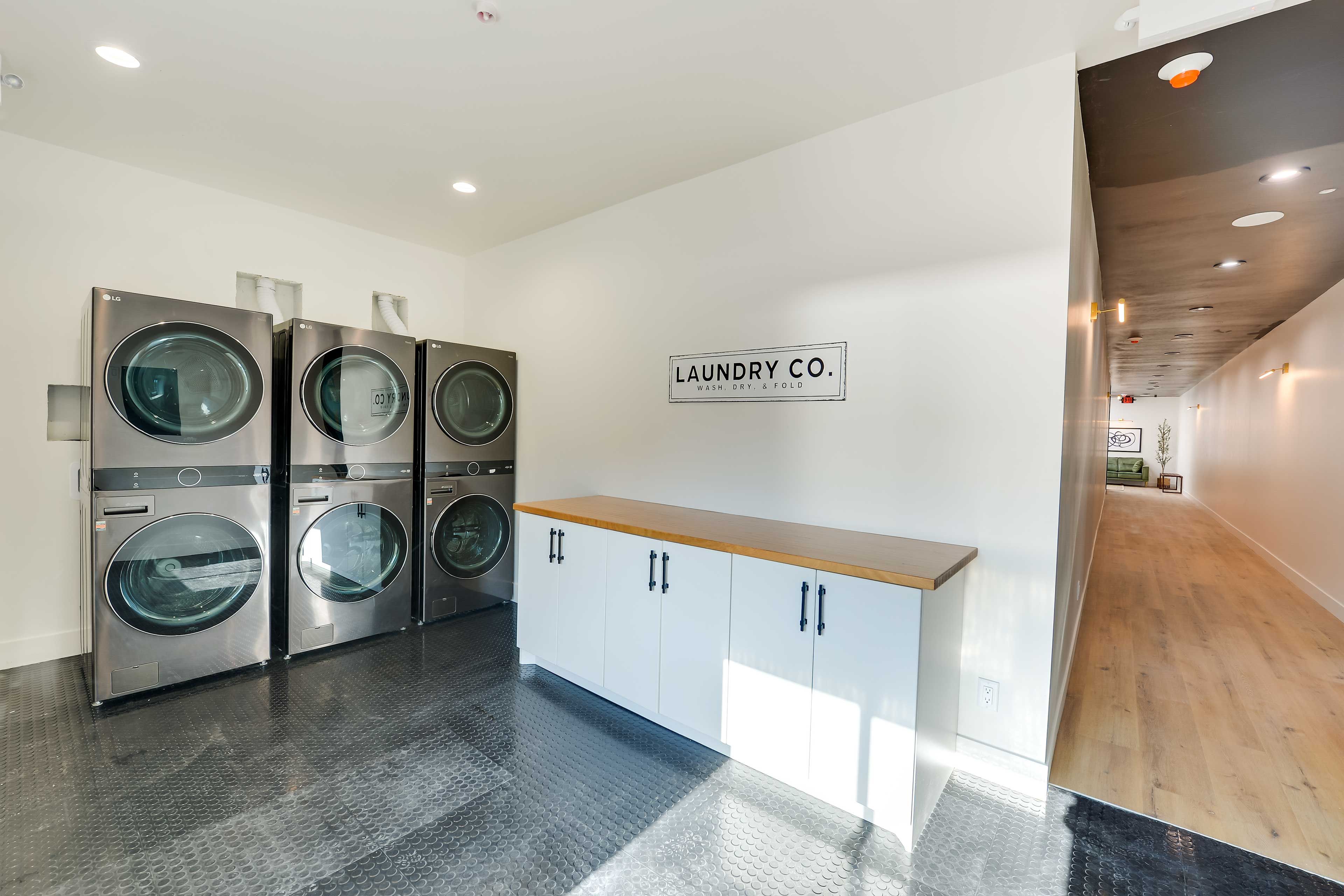 Community Laundry Area | Designated Washer/Dryer Per Unit