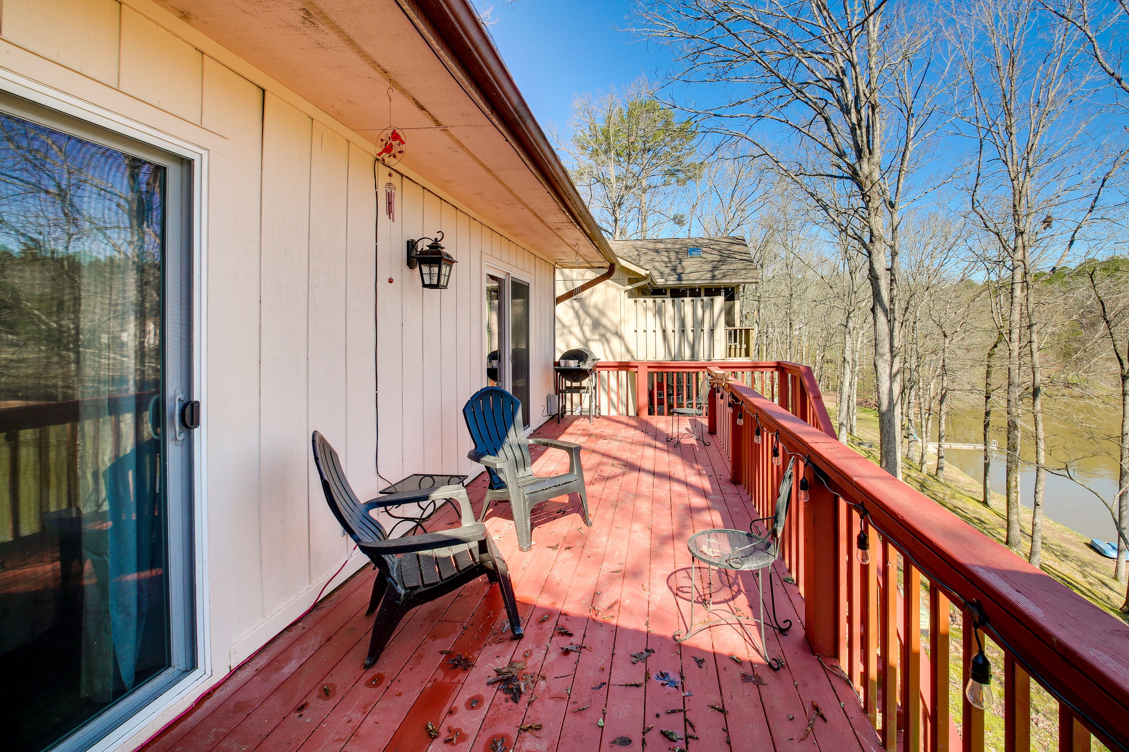 Deck | Grill | Adirondack Chairs | Lake Views