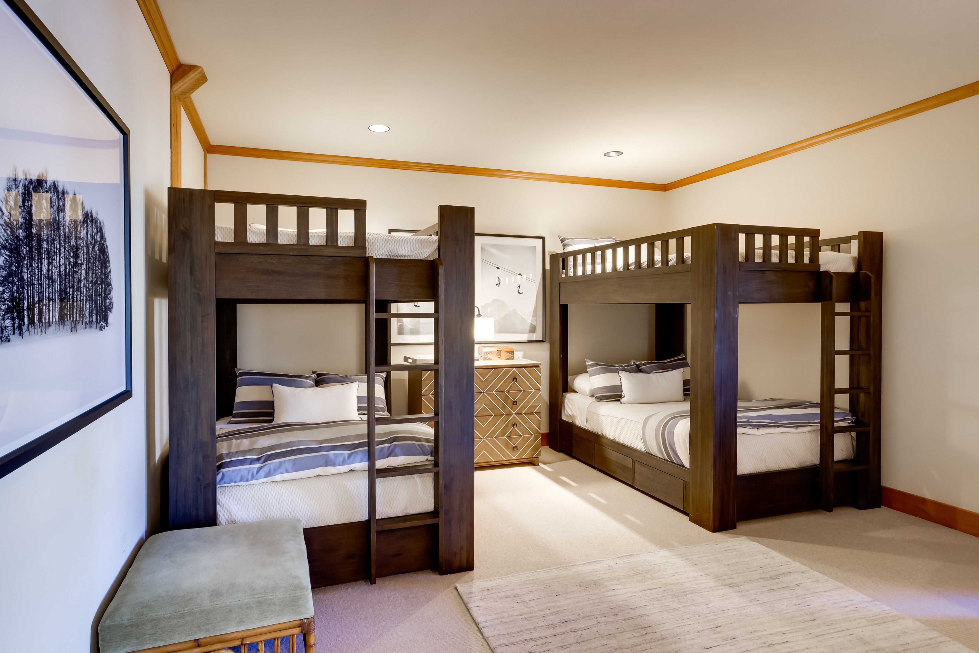 Bedroom 5 | 3 Full Bunk Beds