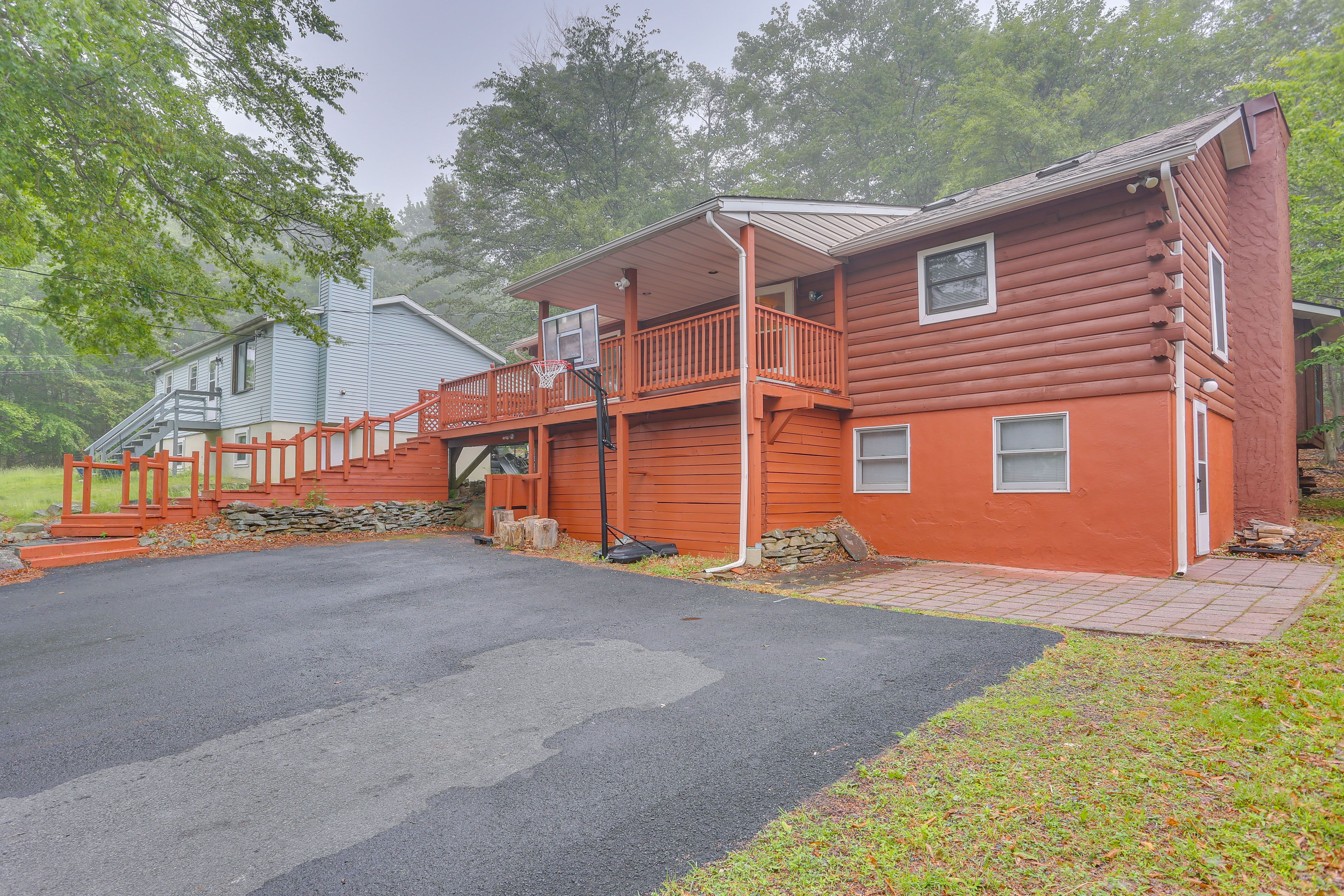 Tobyhanna Vacation Rental | 3BR | 2BA | 1,969 Sq Ft | Stairs Required to Access