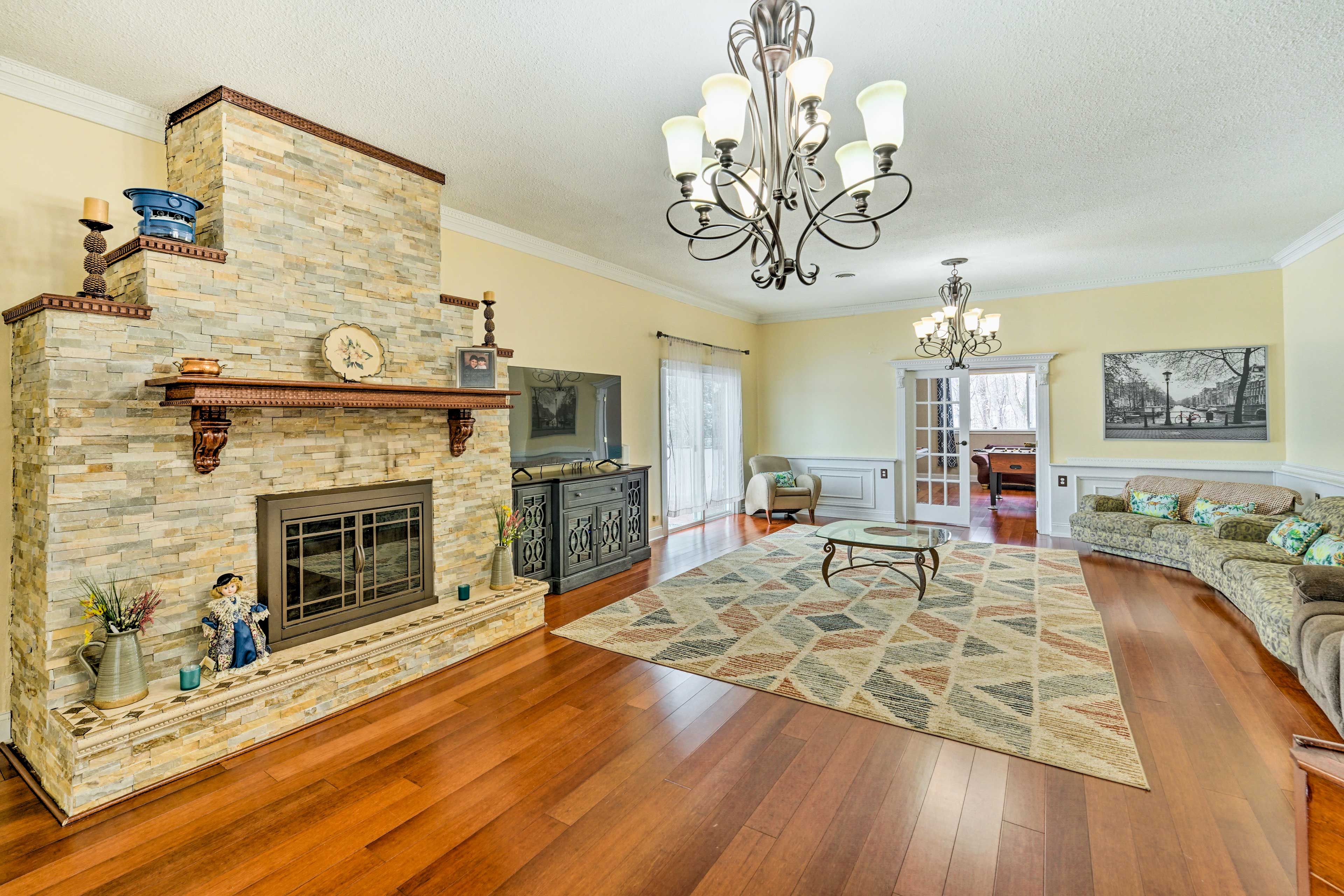 Canton Vacation Rental | 4BR | 3BA | 3,647 Sq Ft | 5 Steps to Enter