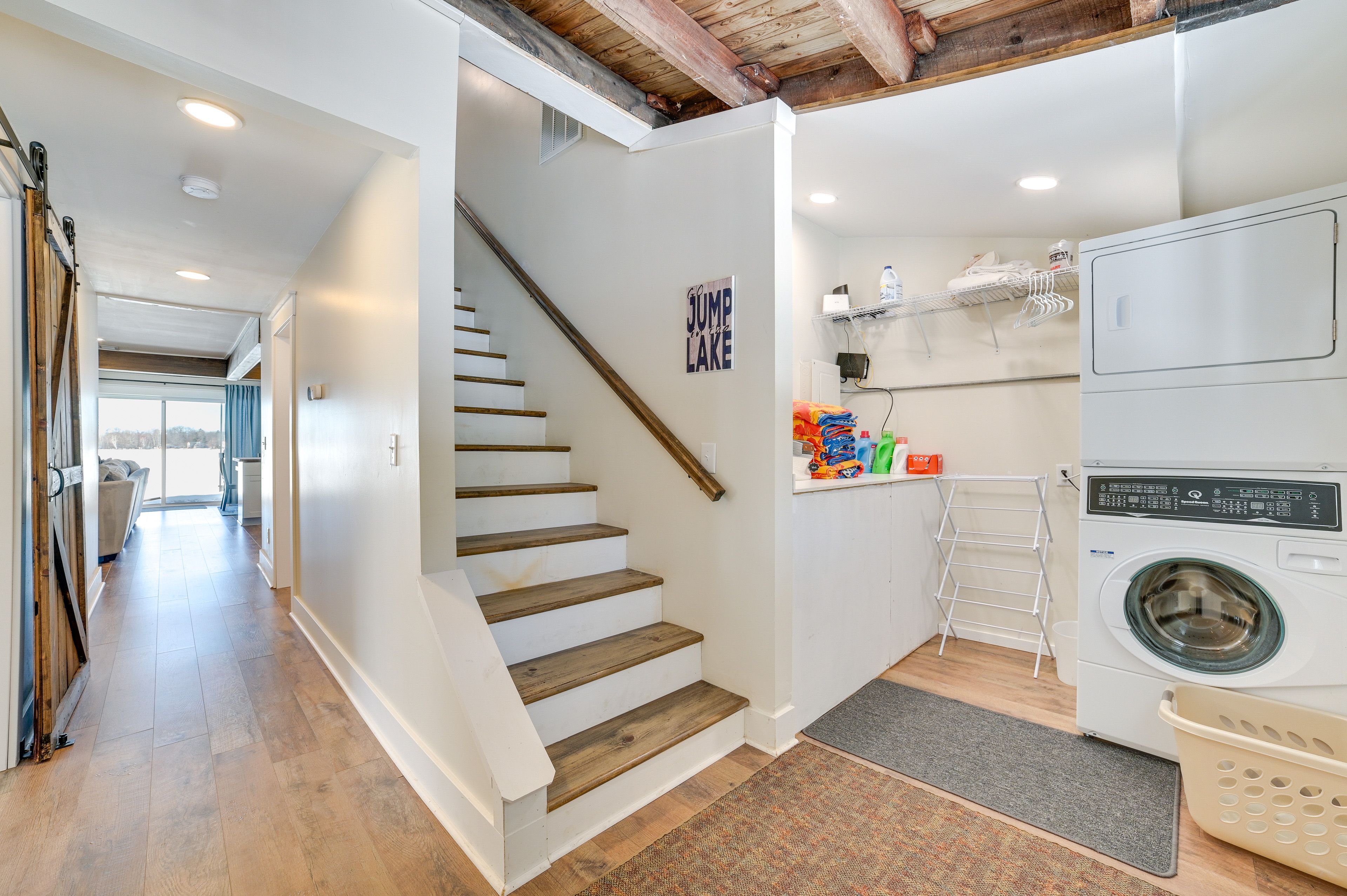 In-Unit Laundry | Beach Towels Provided