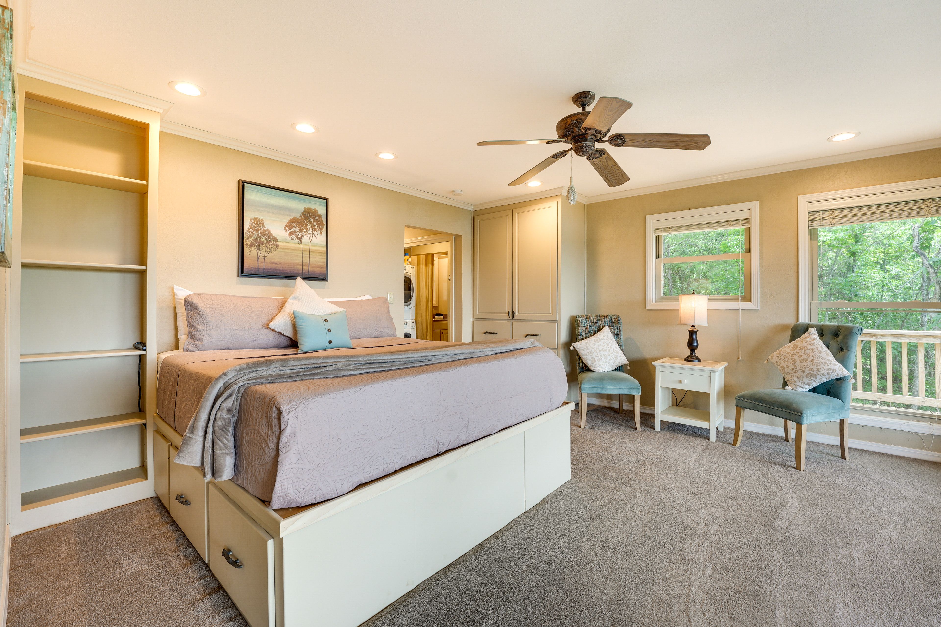 Bedroom 1 | 1st Floor | King Bed | Linens Provided