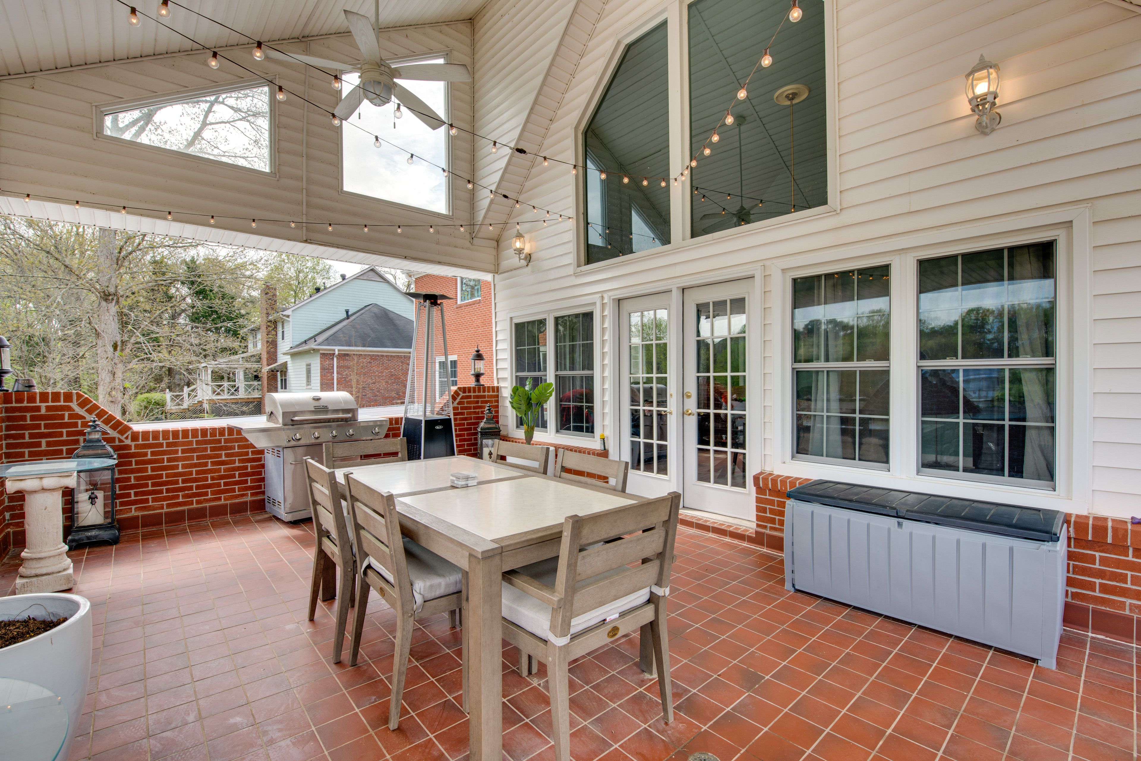 Covered Patio | Outdoor Dining | Gas Grill | Water Views