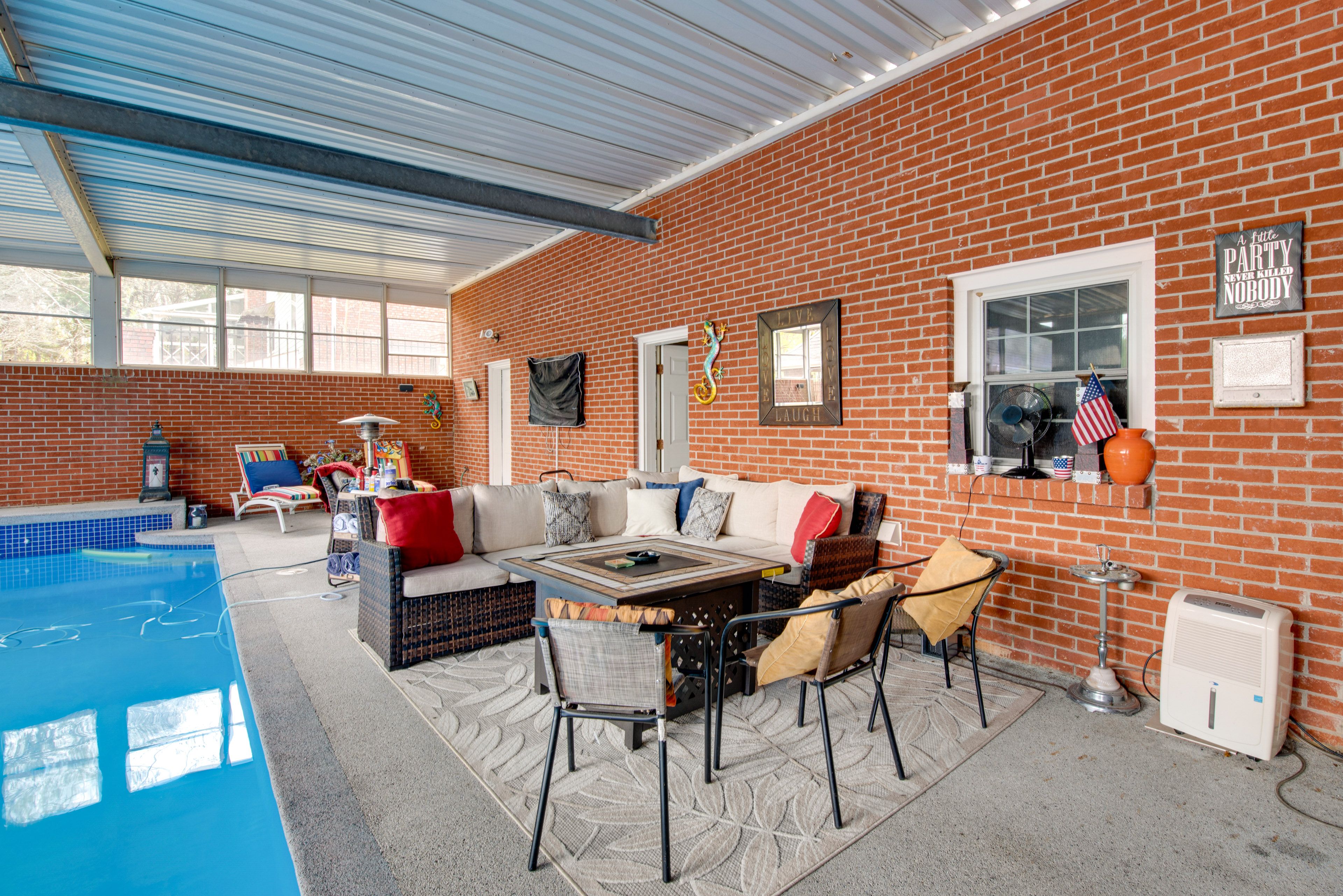 Poolside Patio