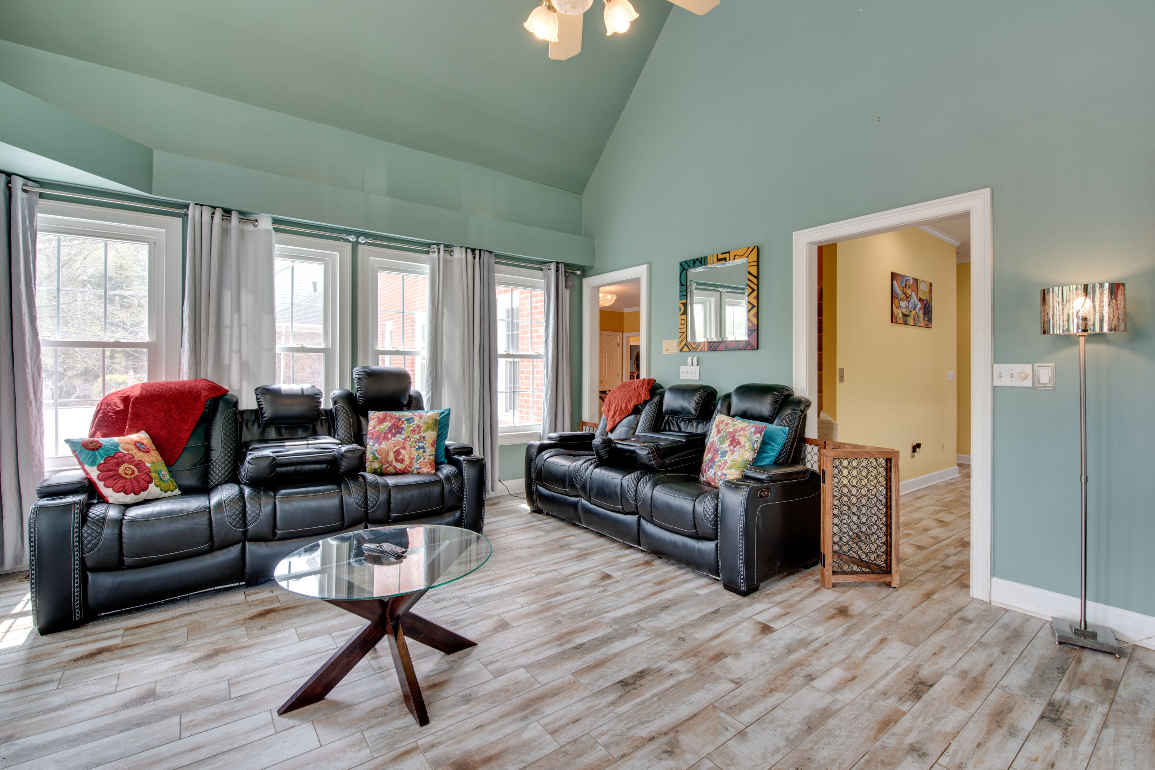 Living Room | 1st Floor | Smart TV | Patio Access