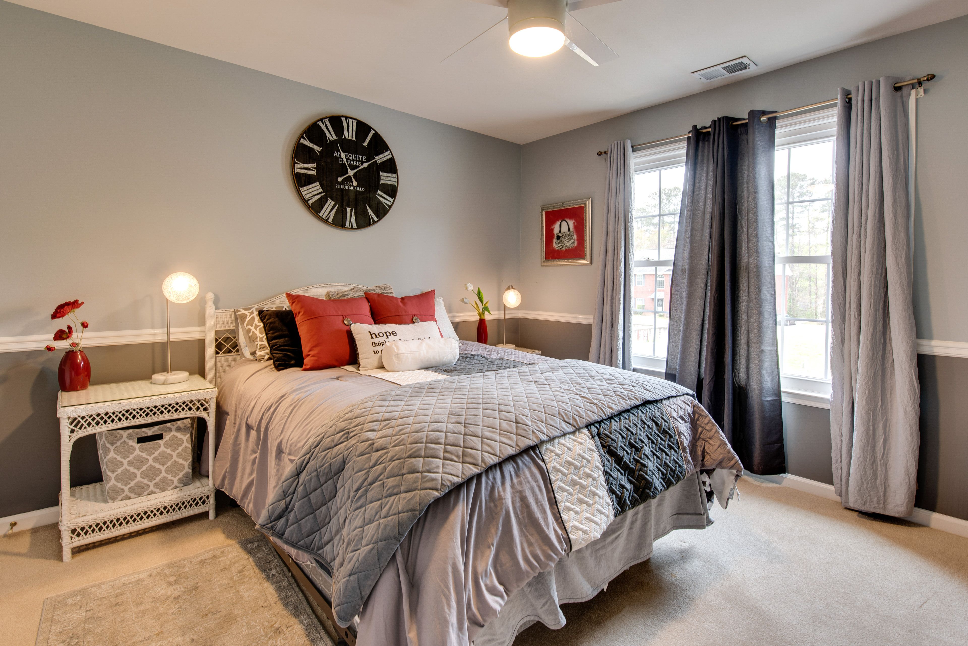Bedroom 2 | 2nd Floor | Queen Bed | Smart TV