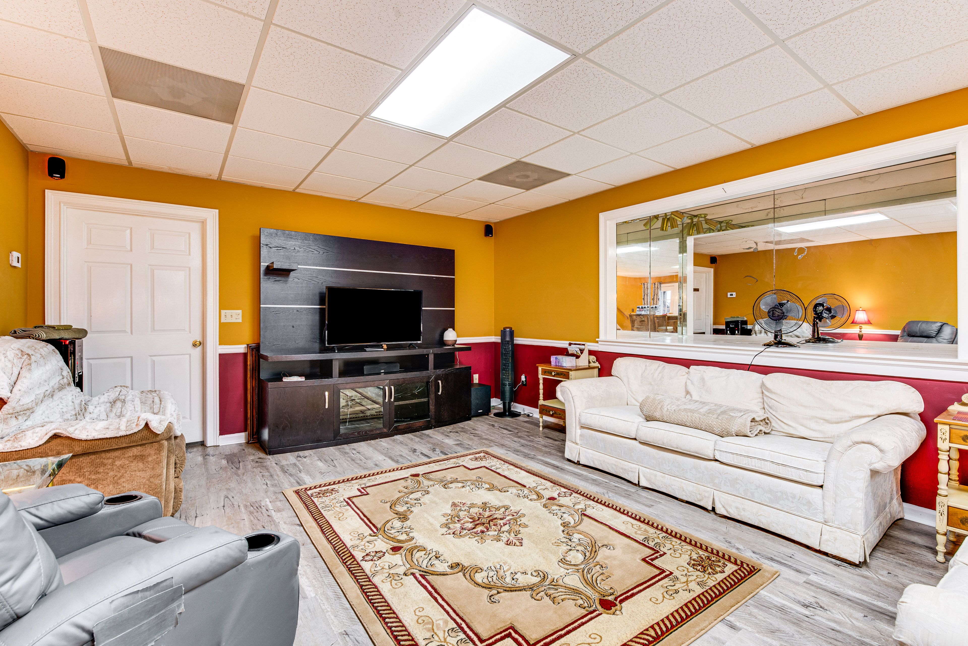 Basement Living Area