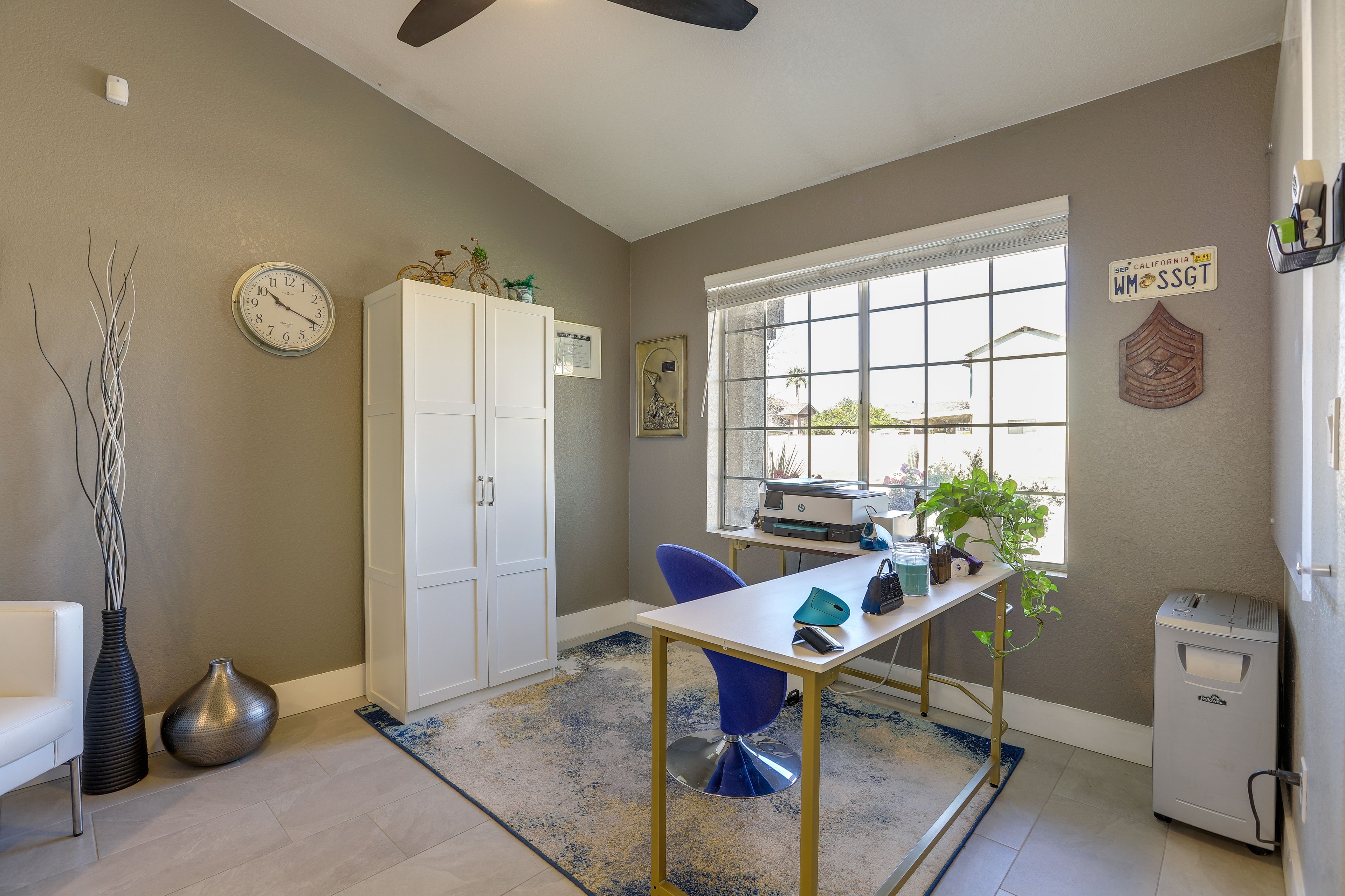 Designated Workspace | Desk | Printer