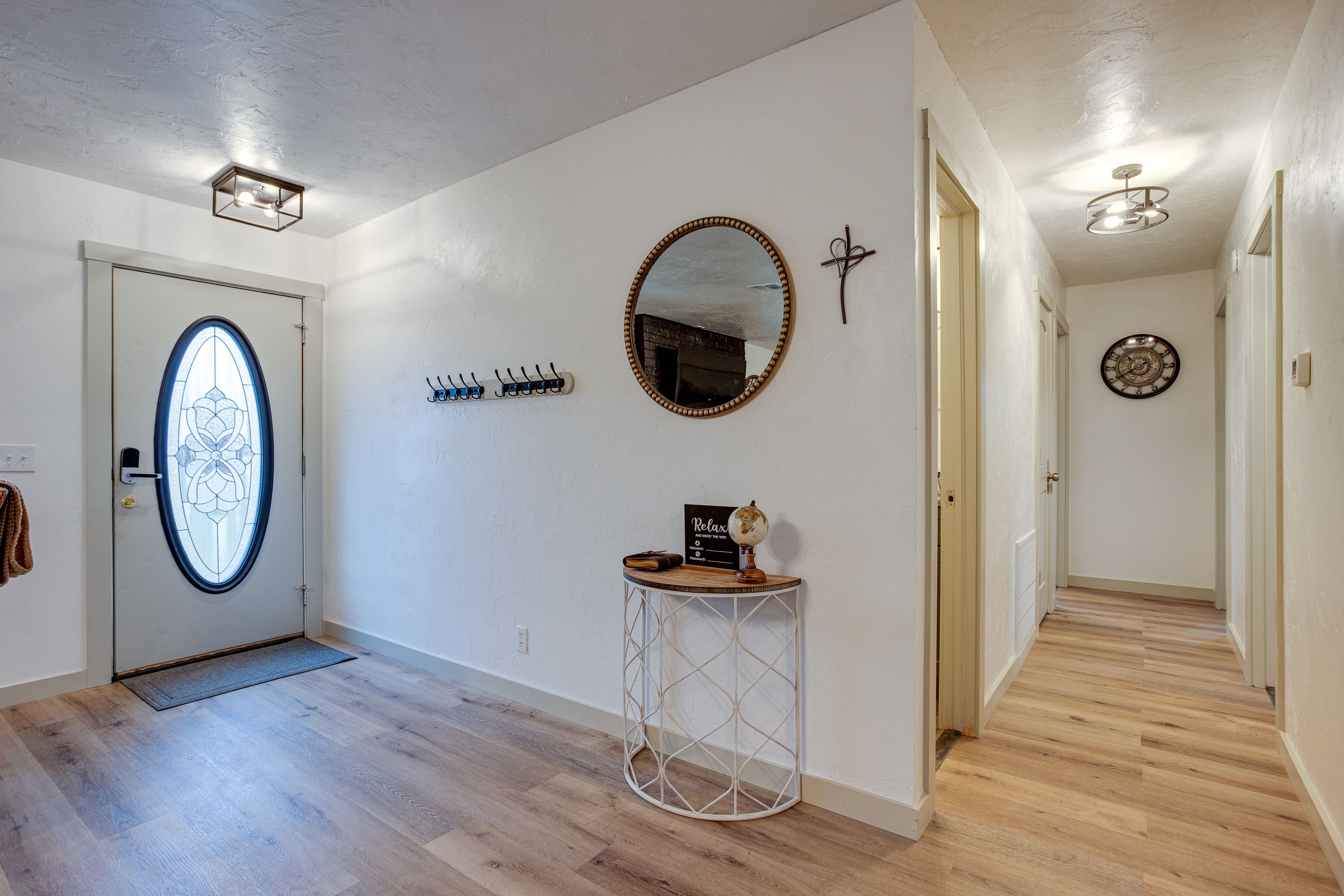Entryway | Single-Story Home | Central A/C & Heating | Free WiFi