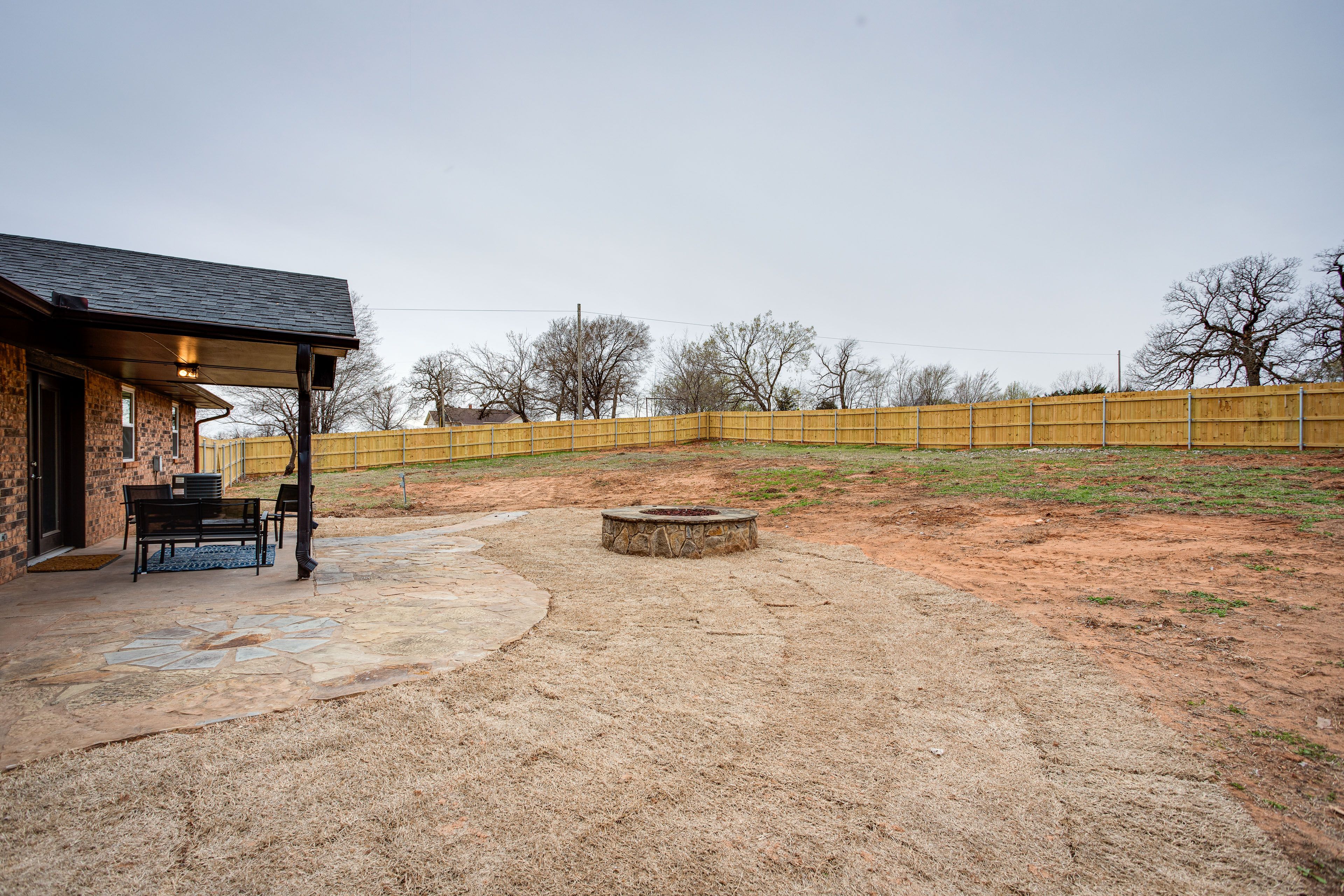Fenced Backyard