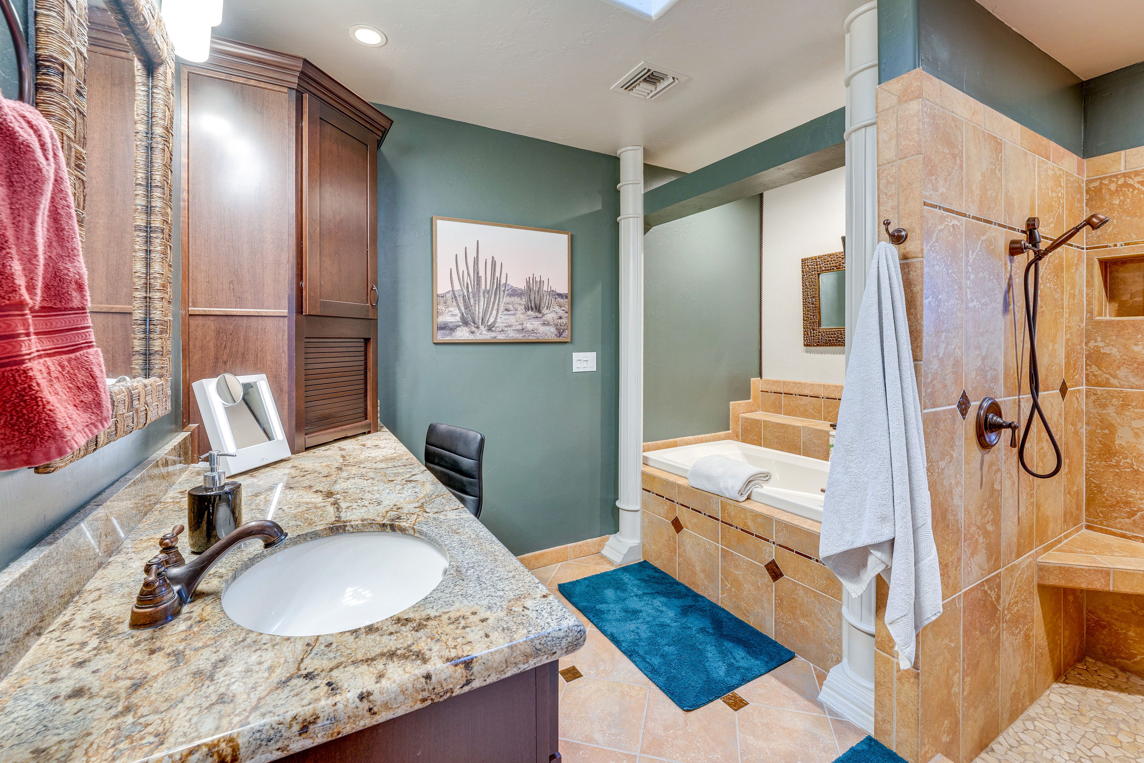 En-Suite Bathroom | Complimentary Toiletries | Soaking Tub | Smart TV | Vanity