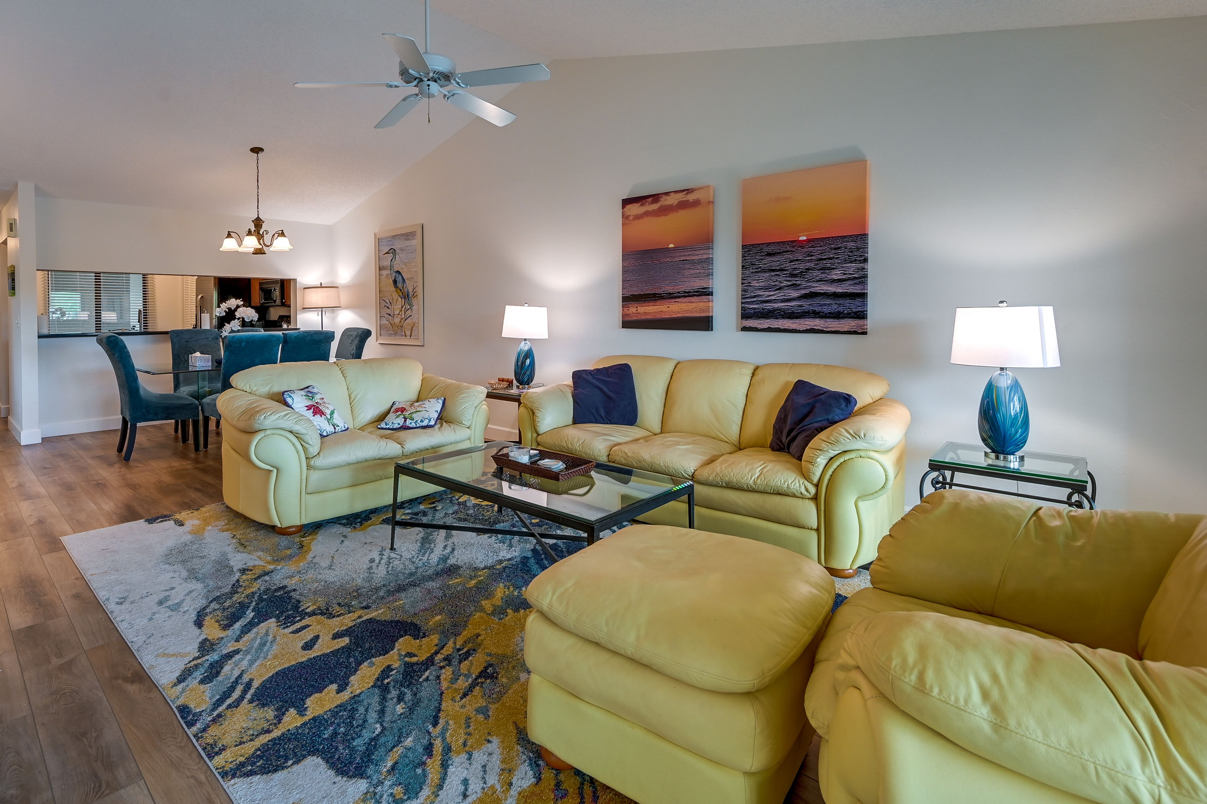 Living Room | Smart TV | Free WiFi | Patio Access
