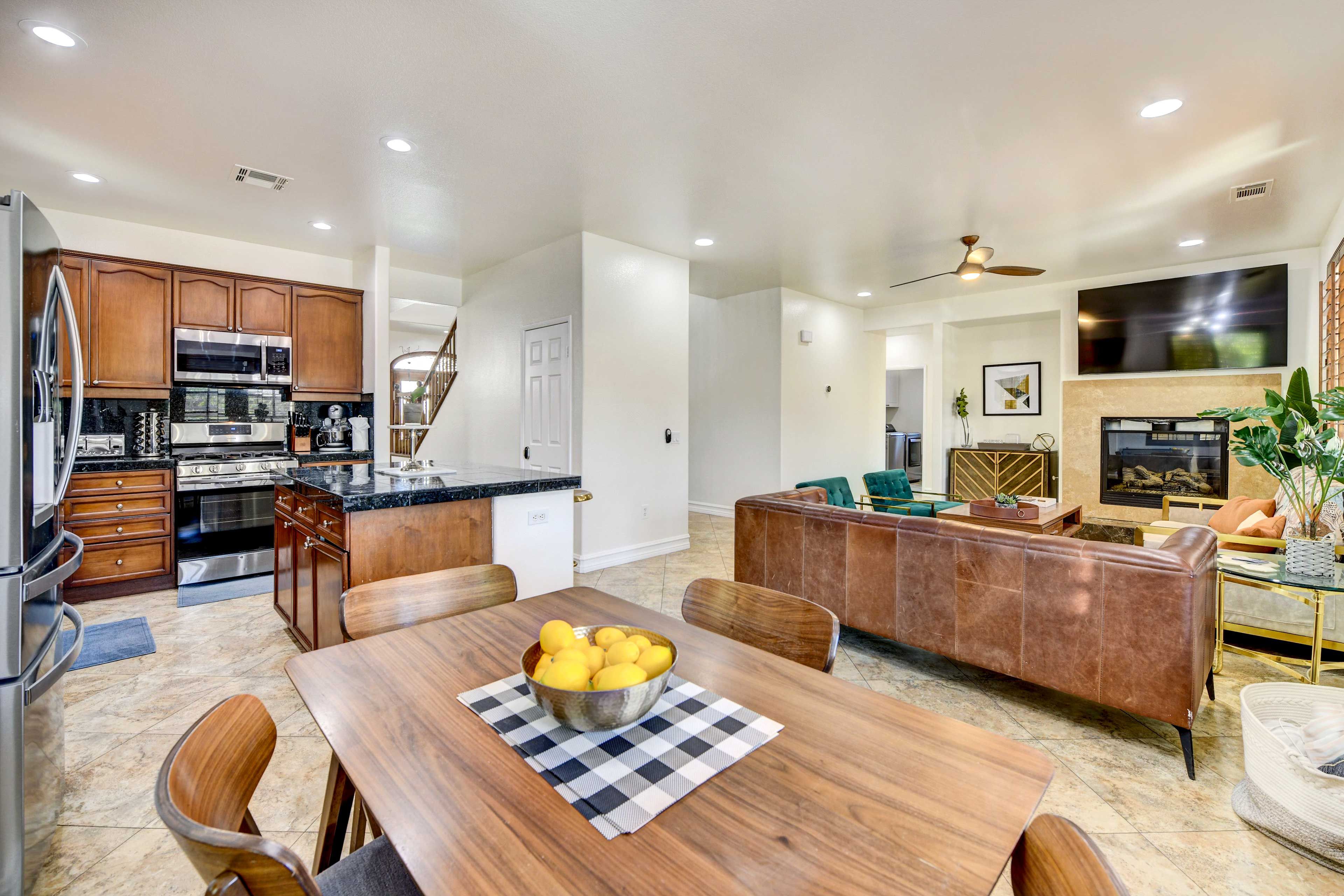 Dining Area | 1st Floor | Dishware + Flatware