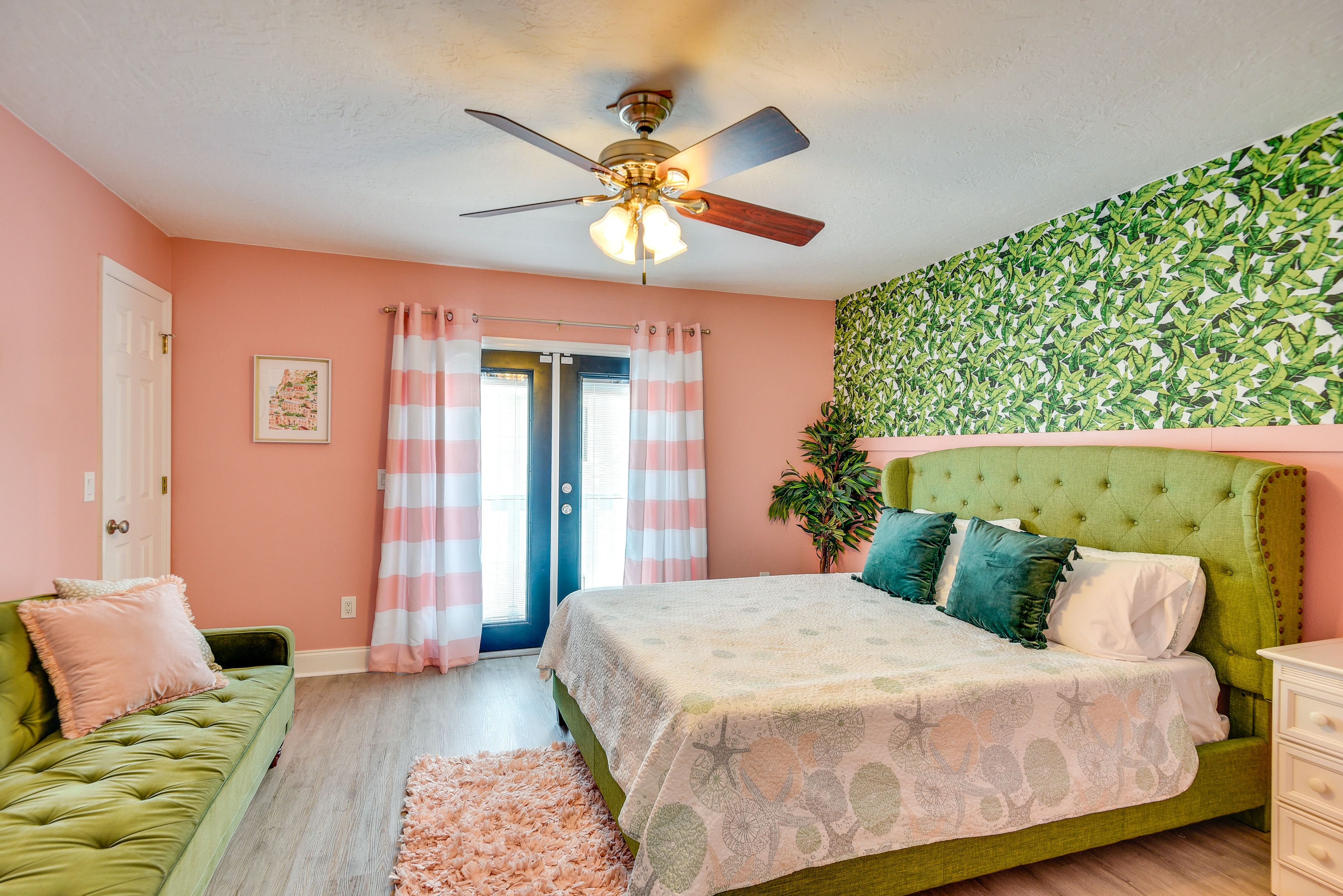 Bedroom 2 | Queen Bed | 2nd Floor | Private Balcony