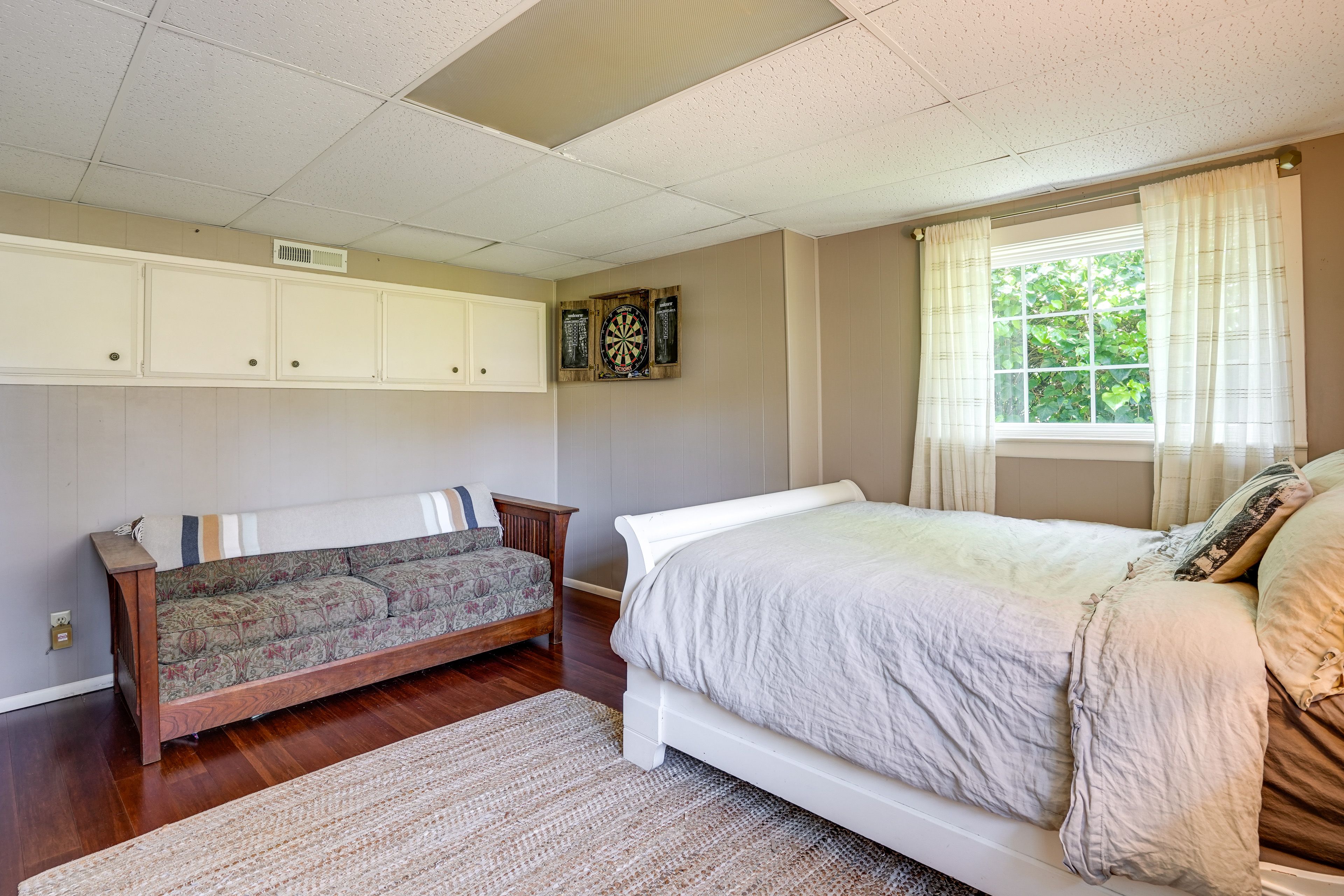 Bedroom 2 | Queen Bed | Sleeper Sofa | Sink | 1st Floor