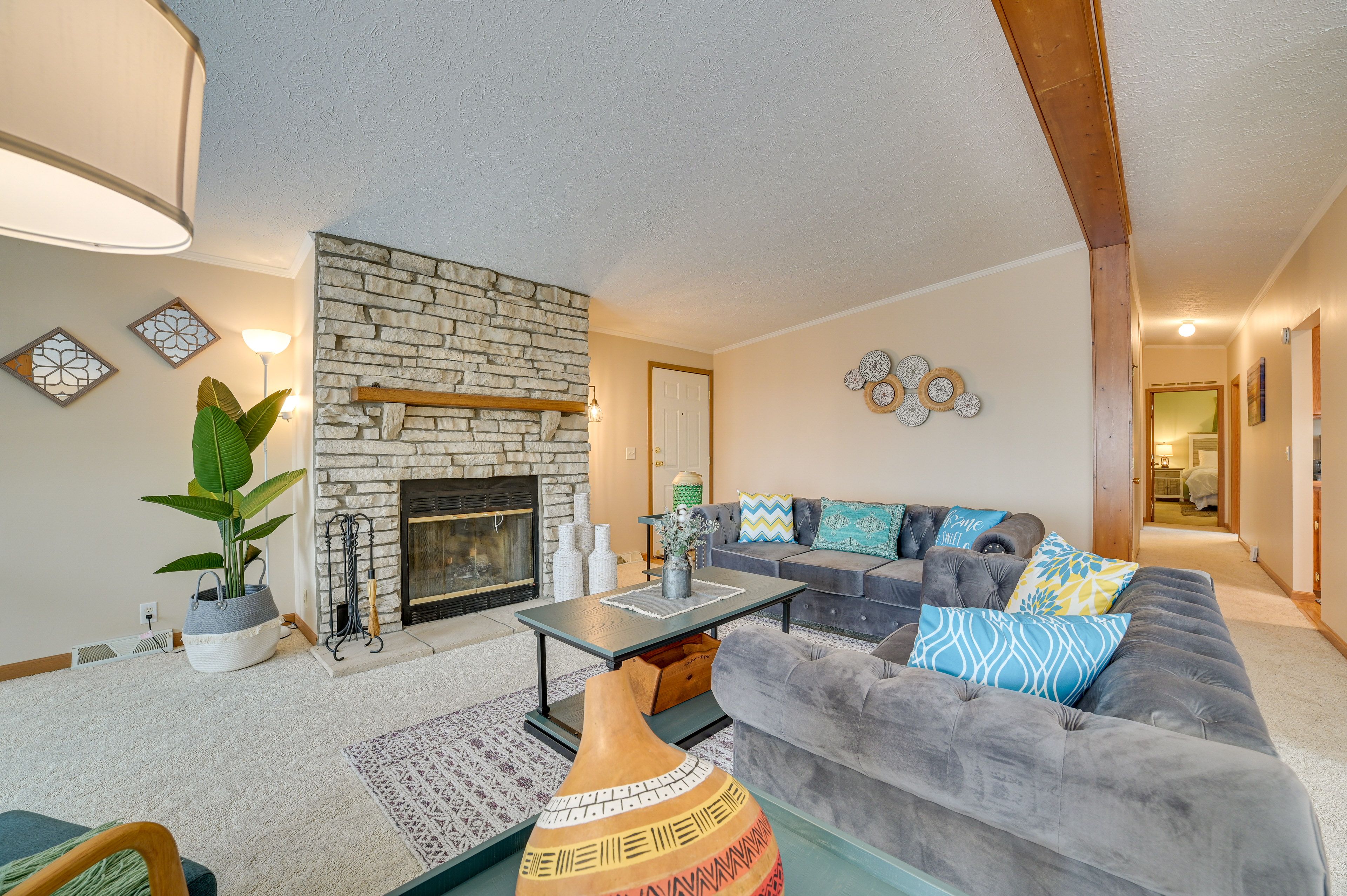 Cheboygan Vacation Rental | 3BR | 2BA | 1,560 Sq Ft | Steps to Access