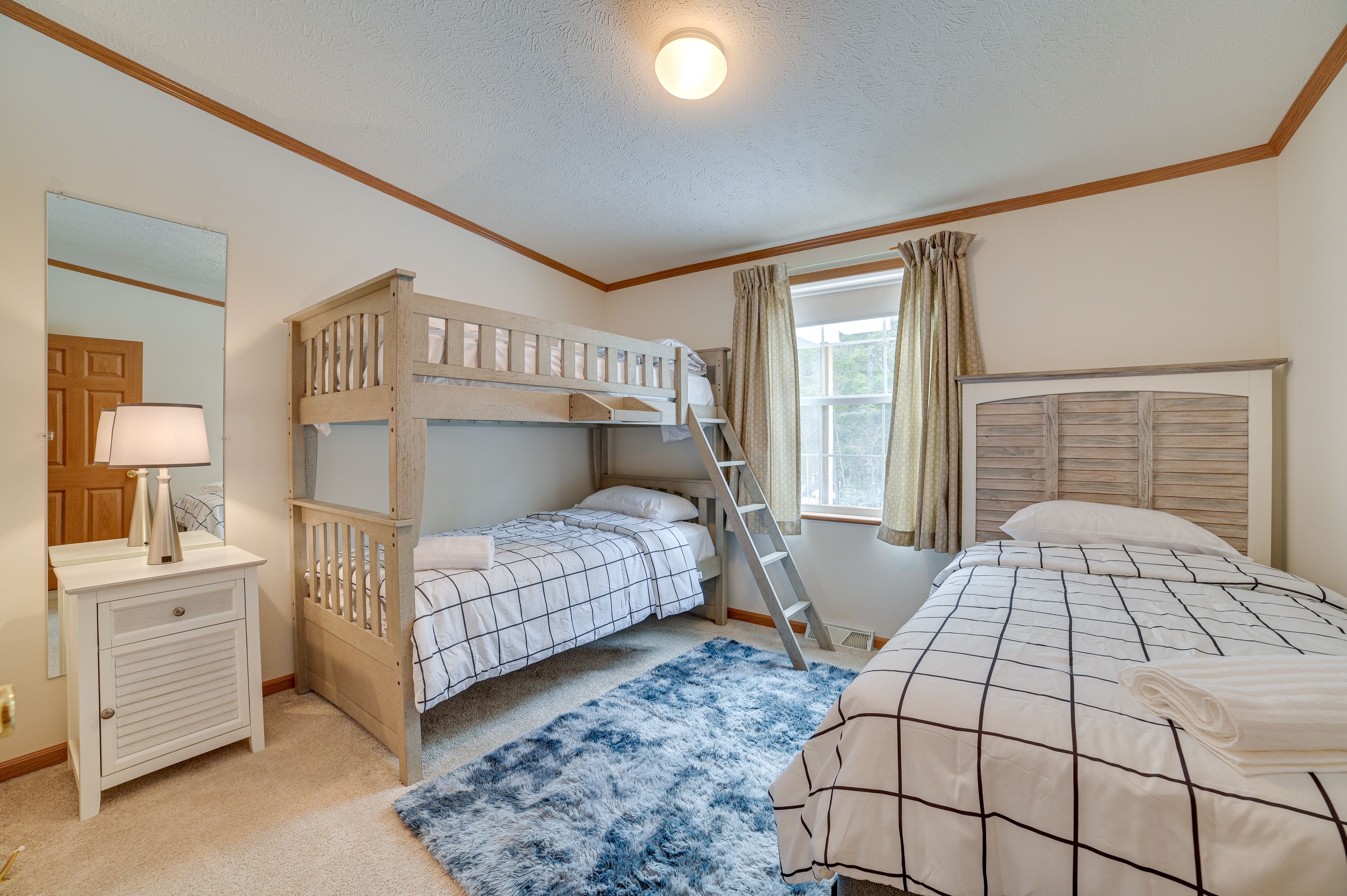 Bedroom 3 | Twin Bed | Twin Bunk Bed | Linens Provided