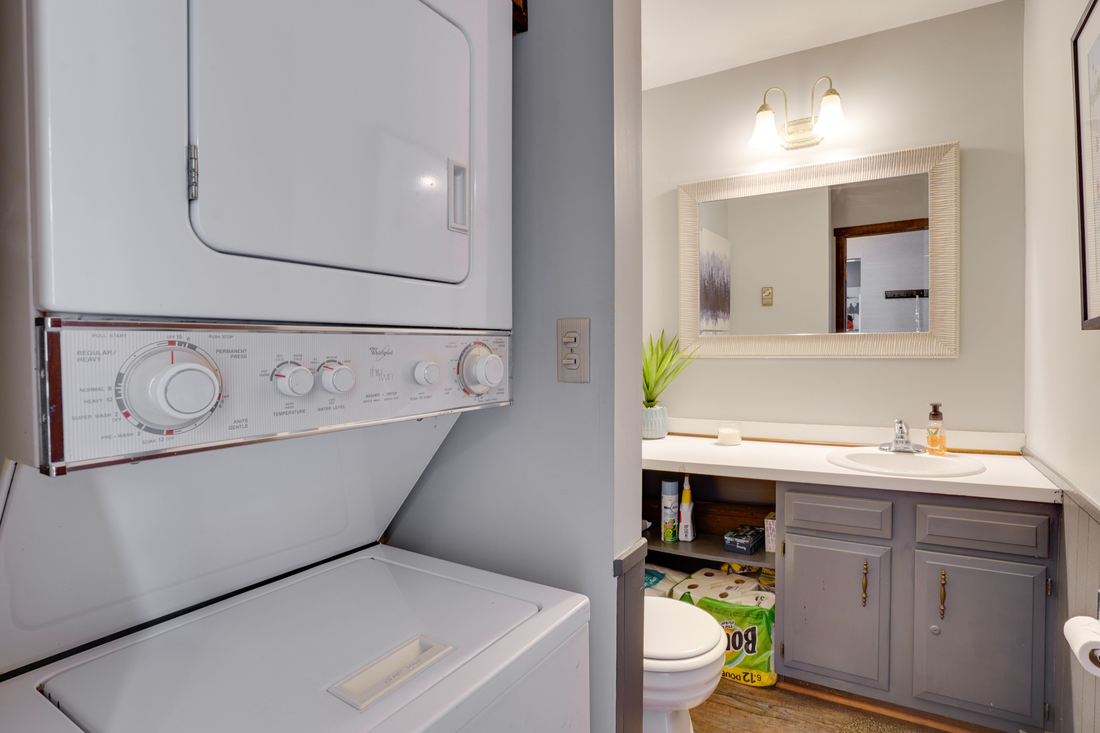 Half Bathroom | 1st Floor | Washer/Dryer