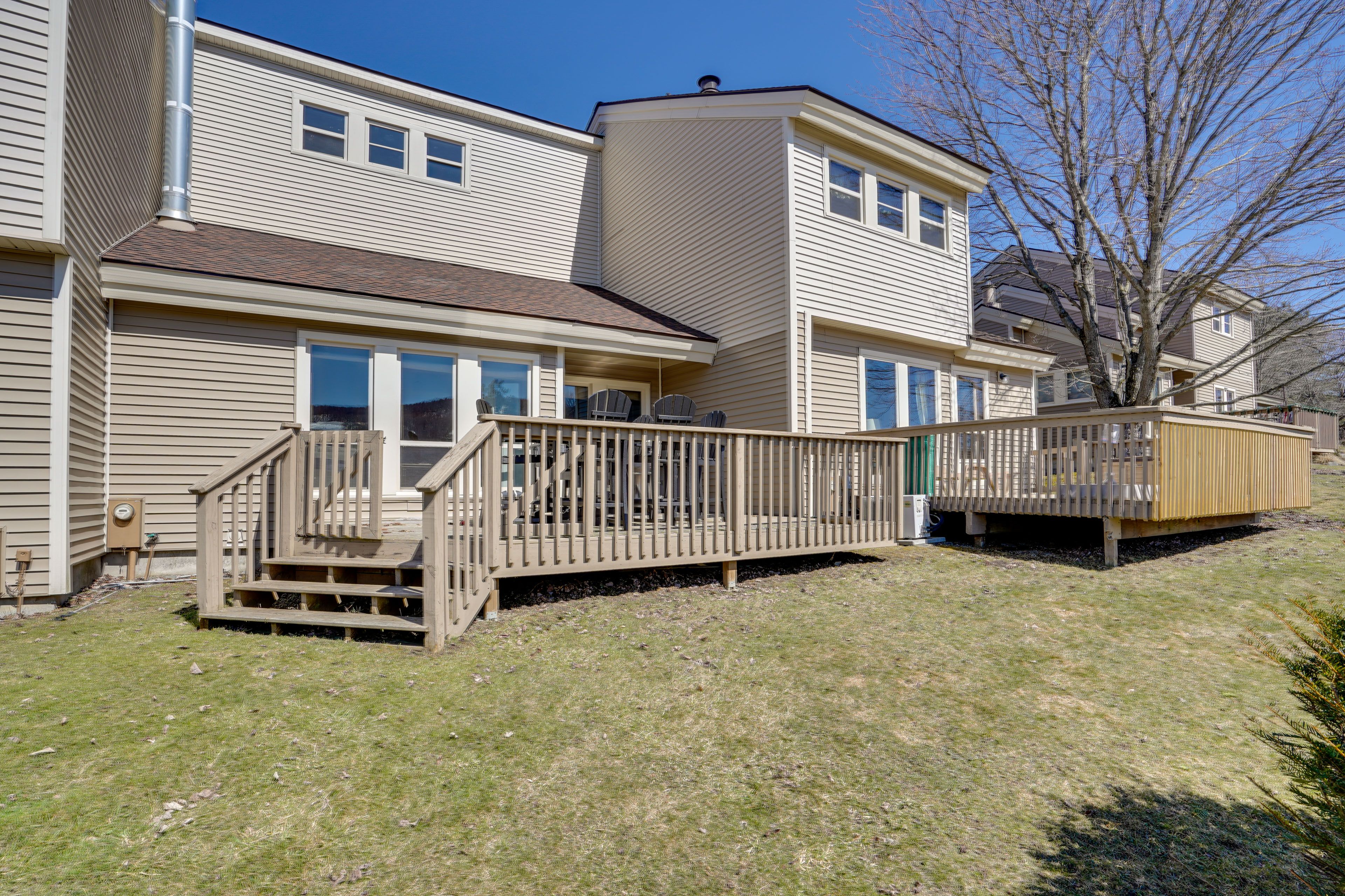 Townhouse Exterior | Free WiFi | Walk to Greek Peak Mountain Resort