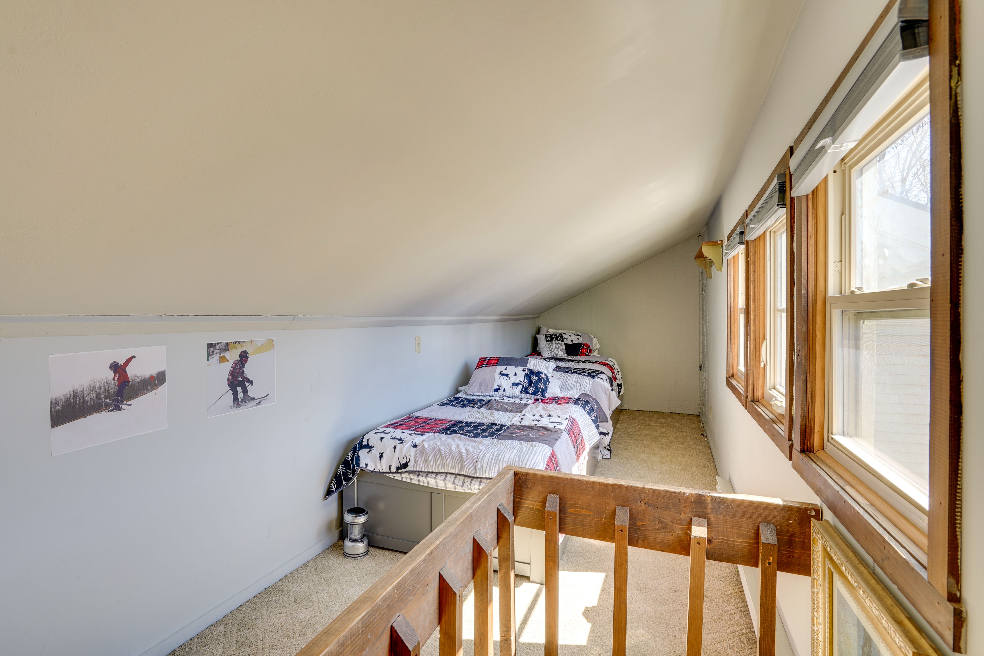 Attic | 3rd Floor | 2 Twin Beds | 2 Trundle Beds | Window A/C Units