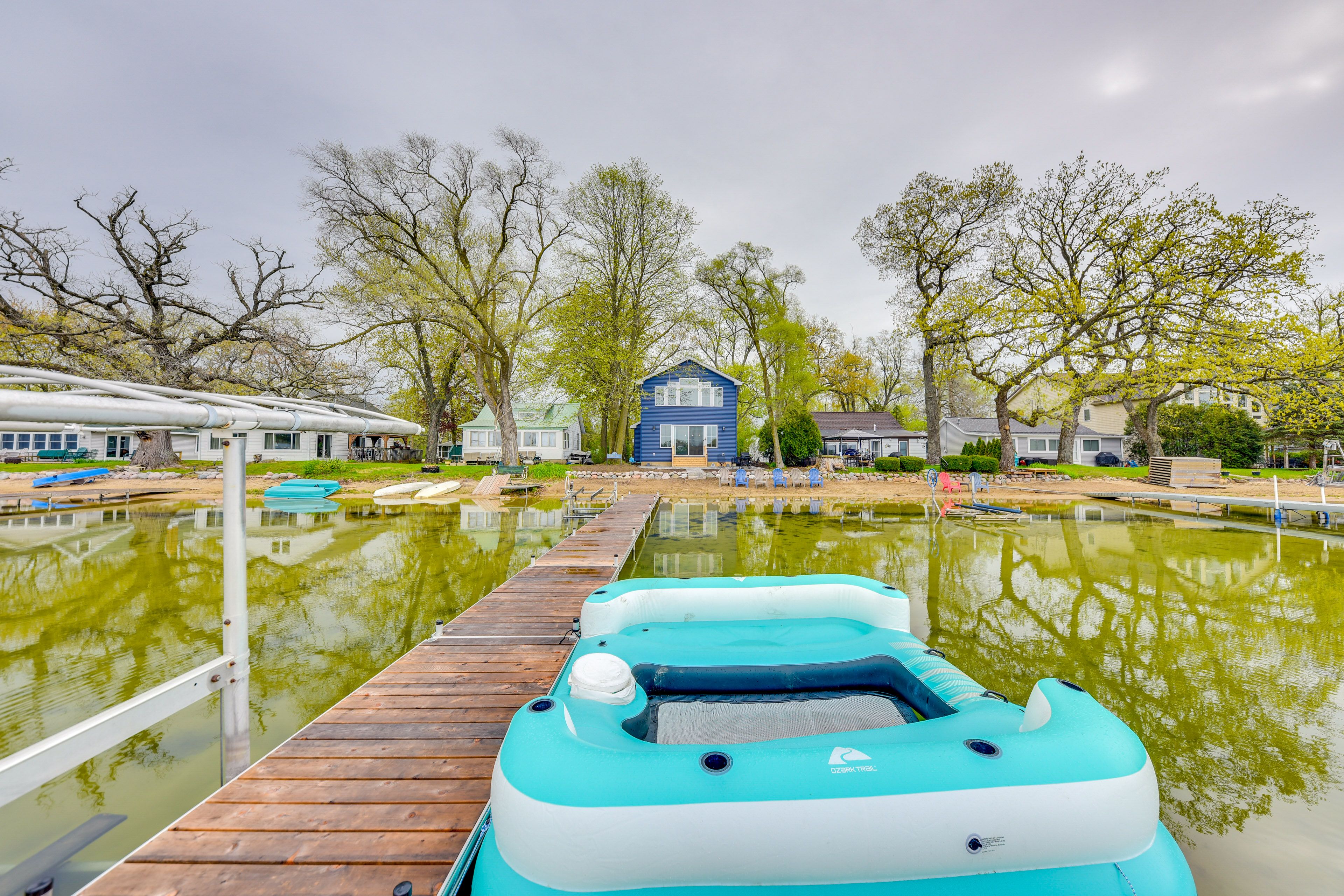Dock | Lakefront Property | Boat Lift (Available Upon Request)