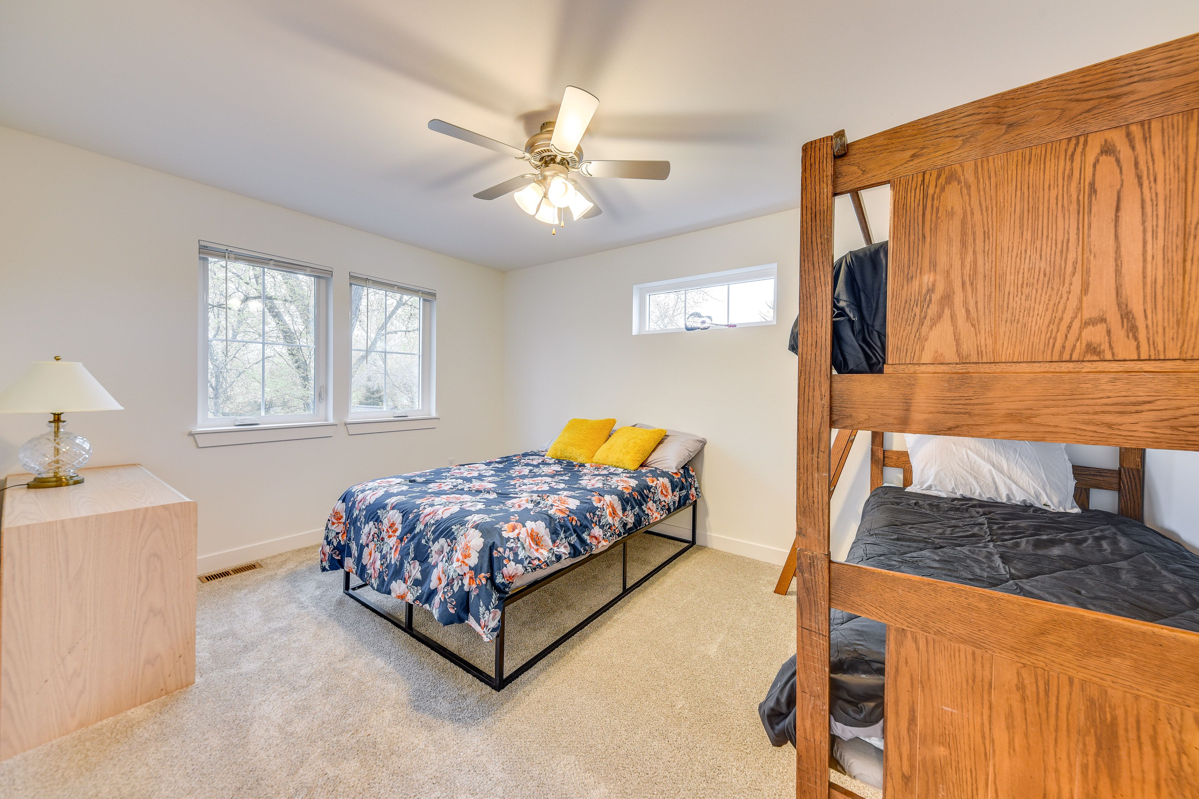 Bedroom 3 | Upper Level | Full Bed | Twin Bunk Bed