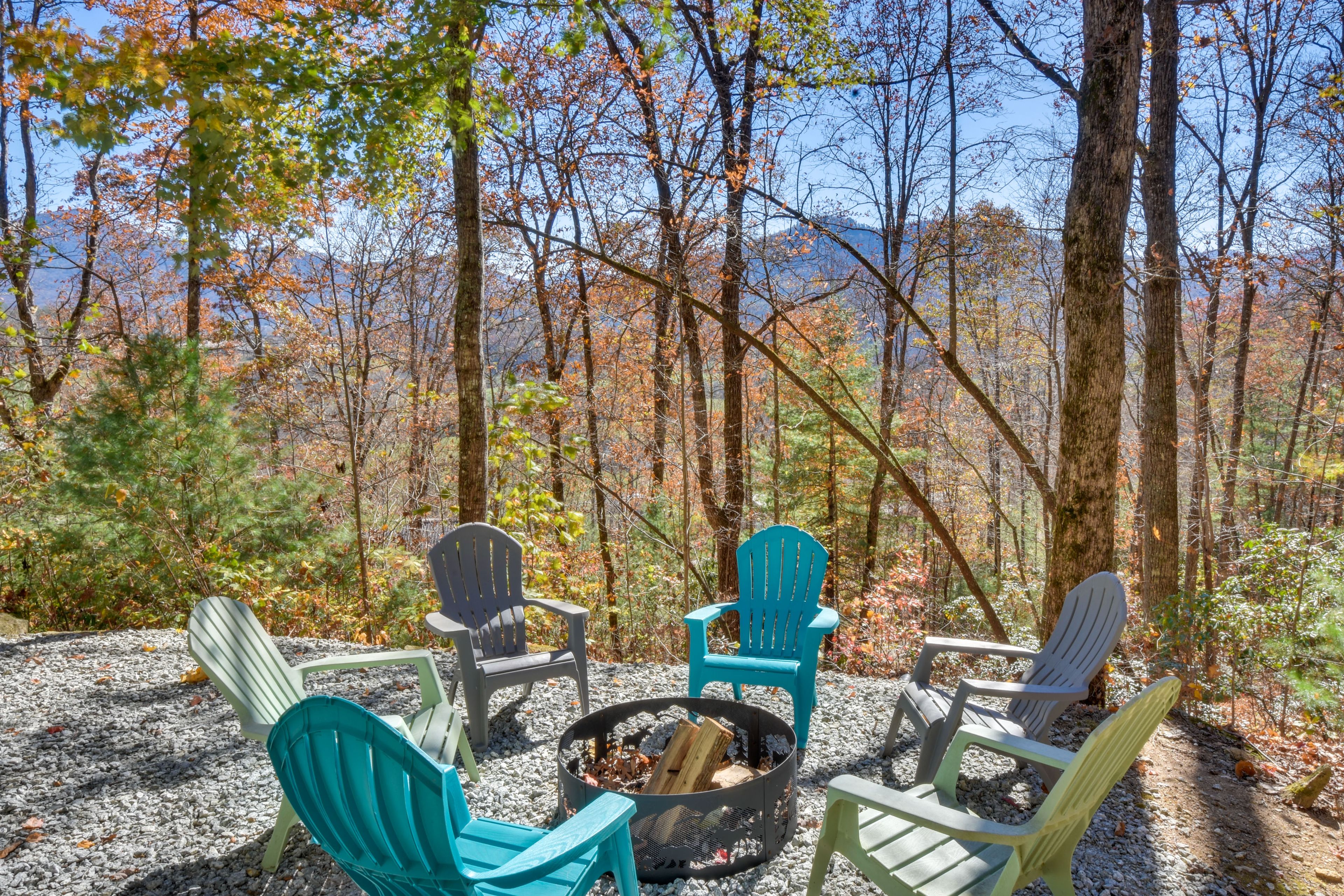 Exterior | Fire Pit | Mountain Views