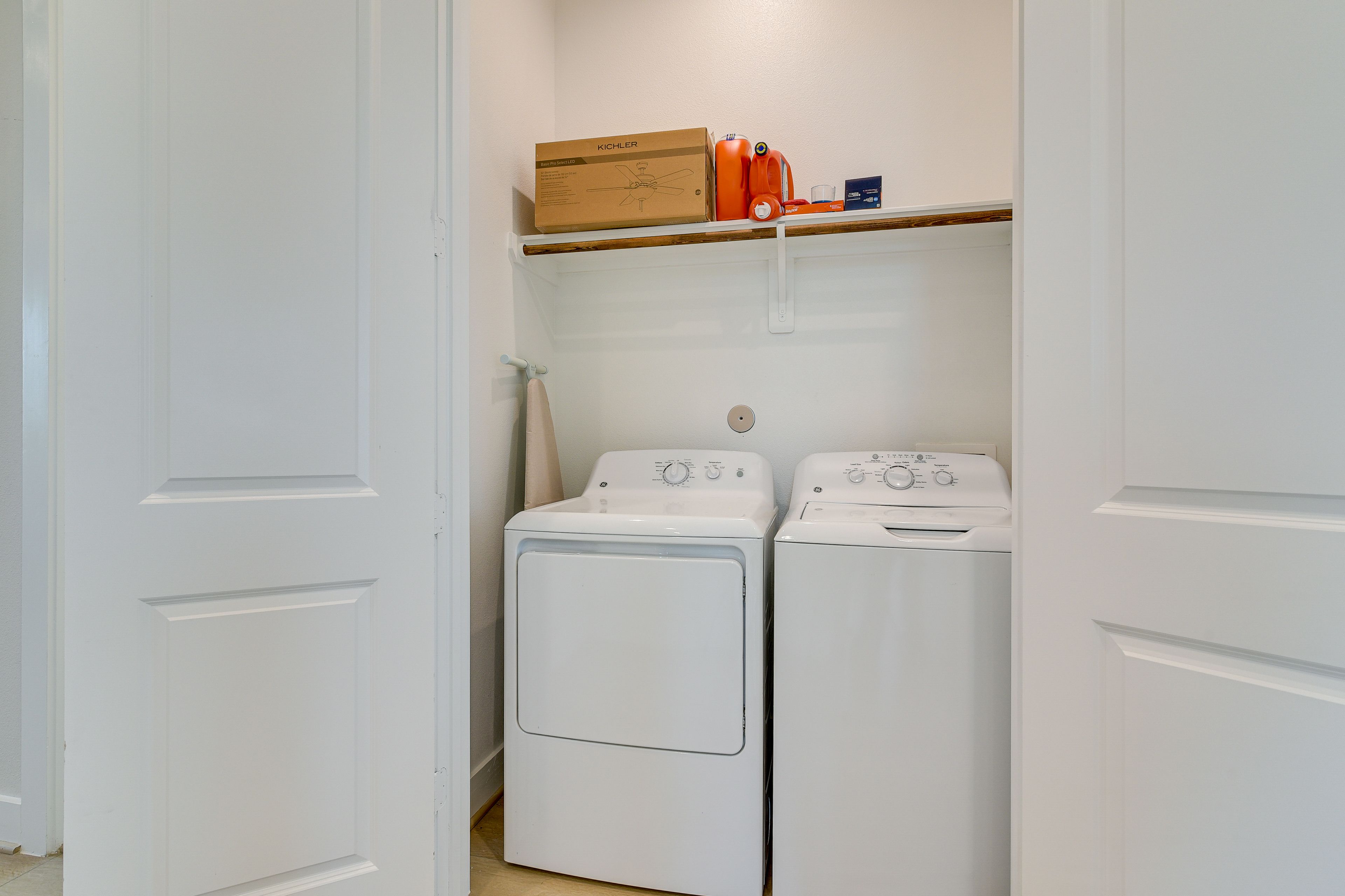 Laundry Closet | Laundry Detergent | Iron & Board