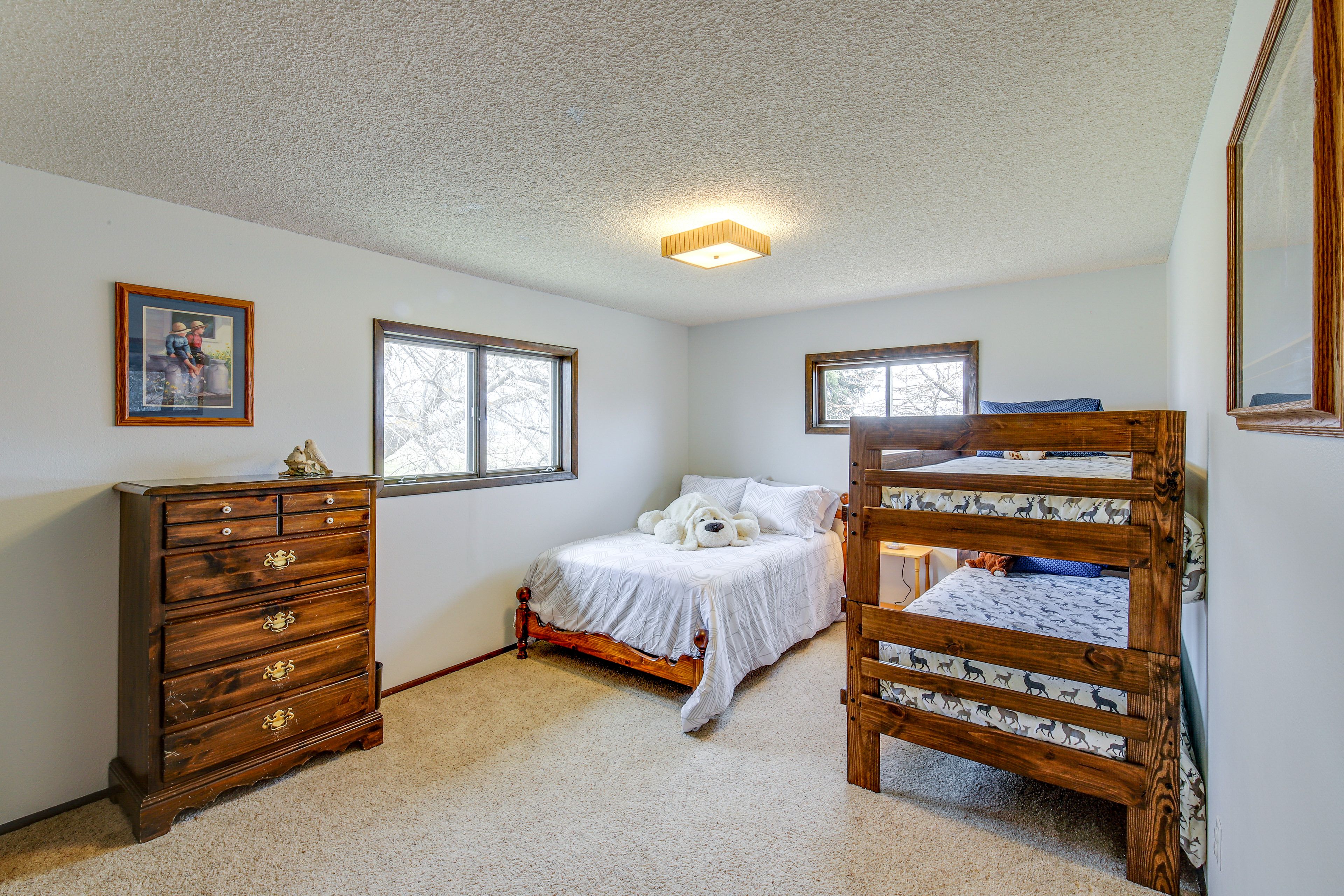 Bedroom 4 | Full Bed | Twin Bunk Bed