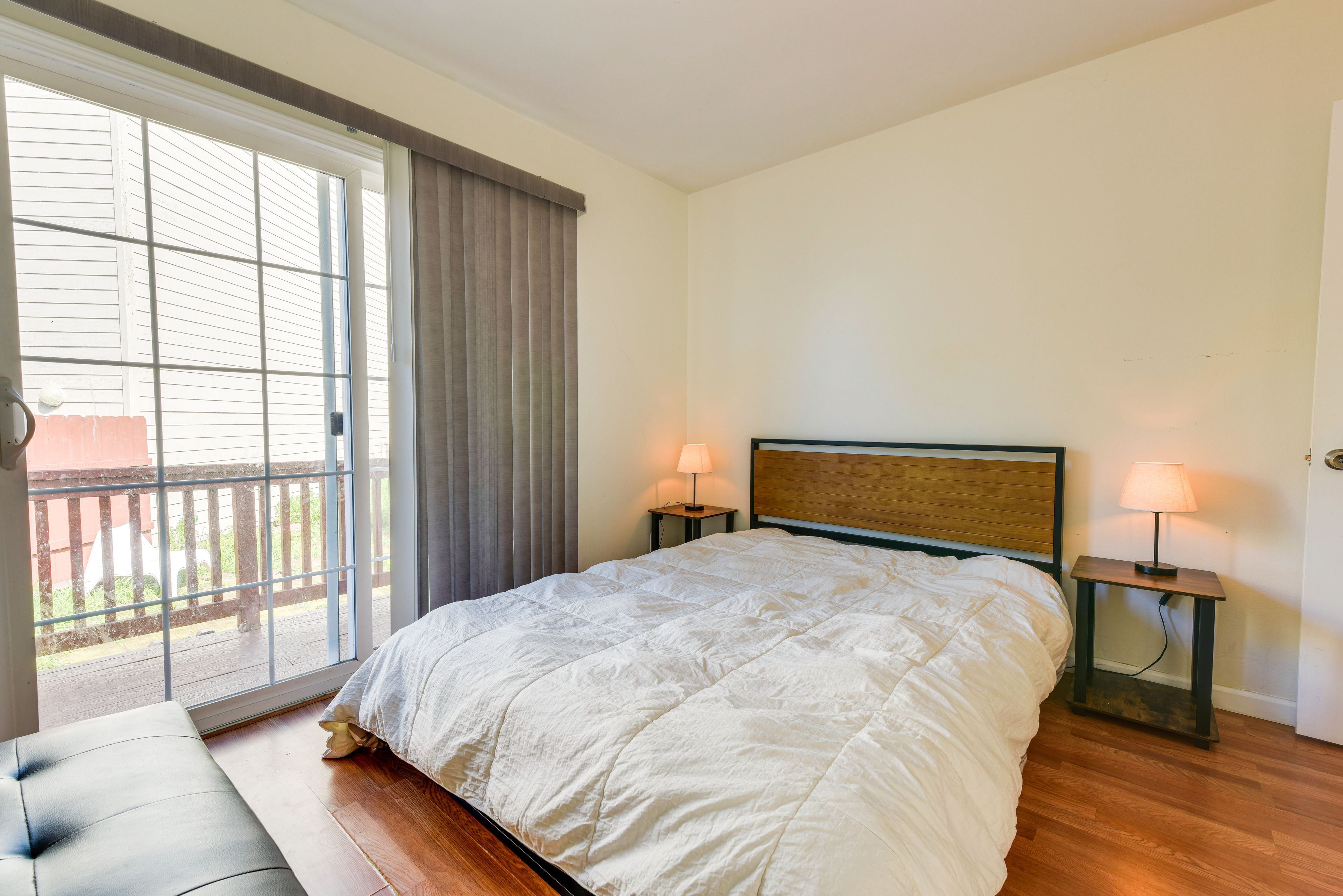 Bedroom 2 | Queen Bed | Double Futon
