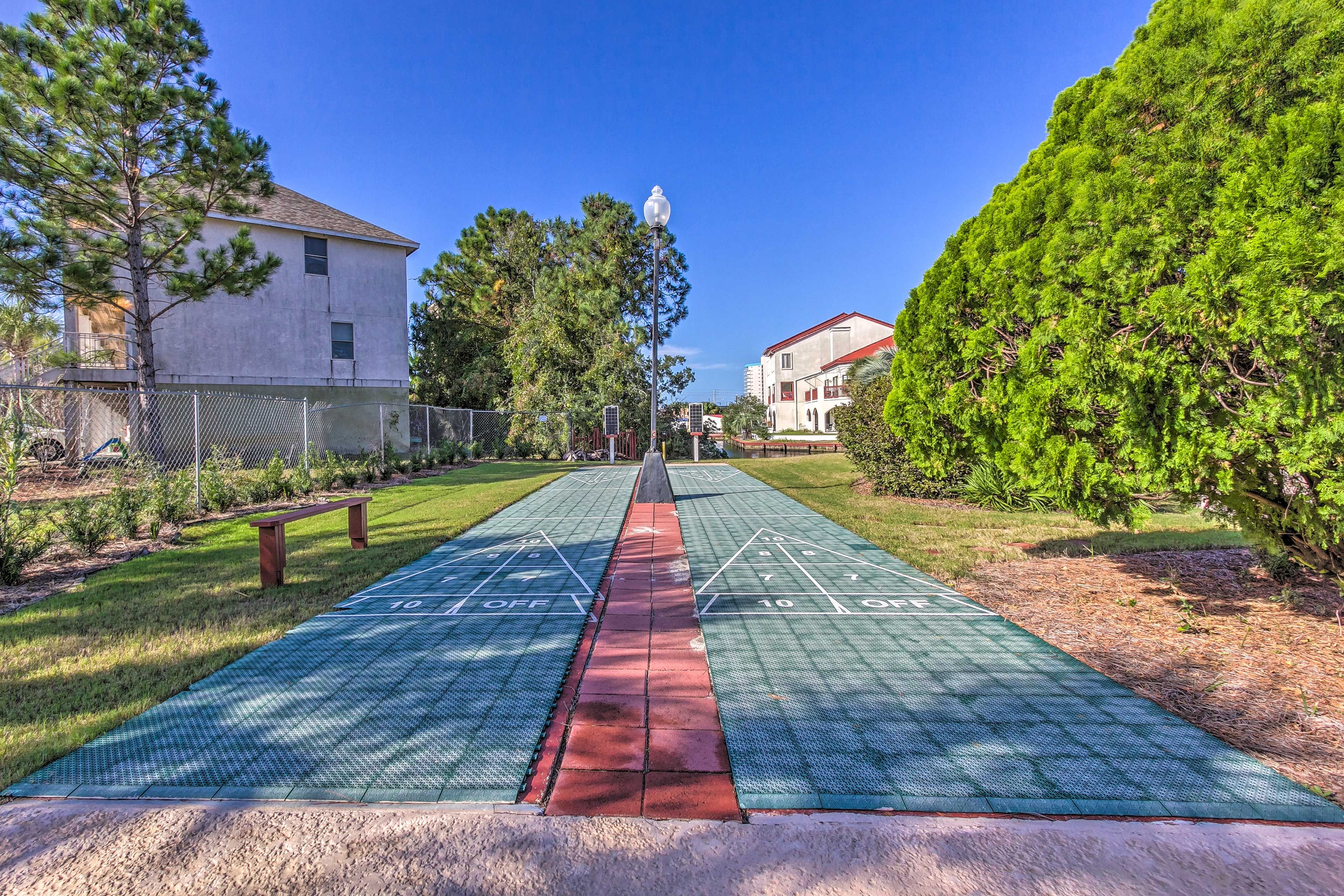 Shuffleboard Courts