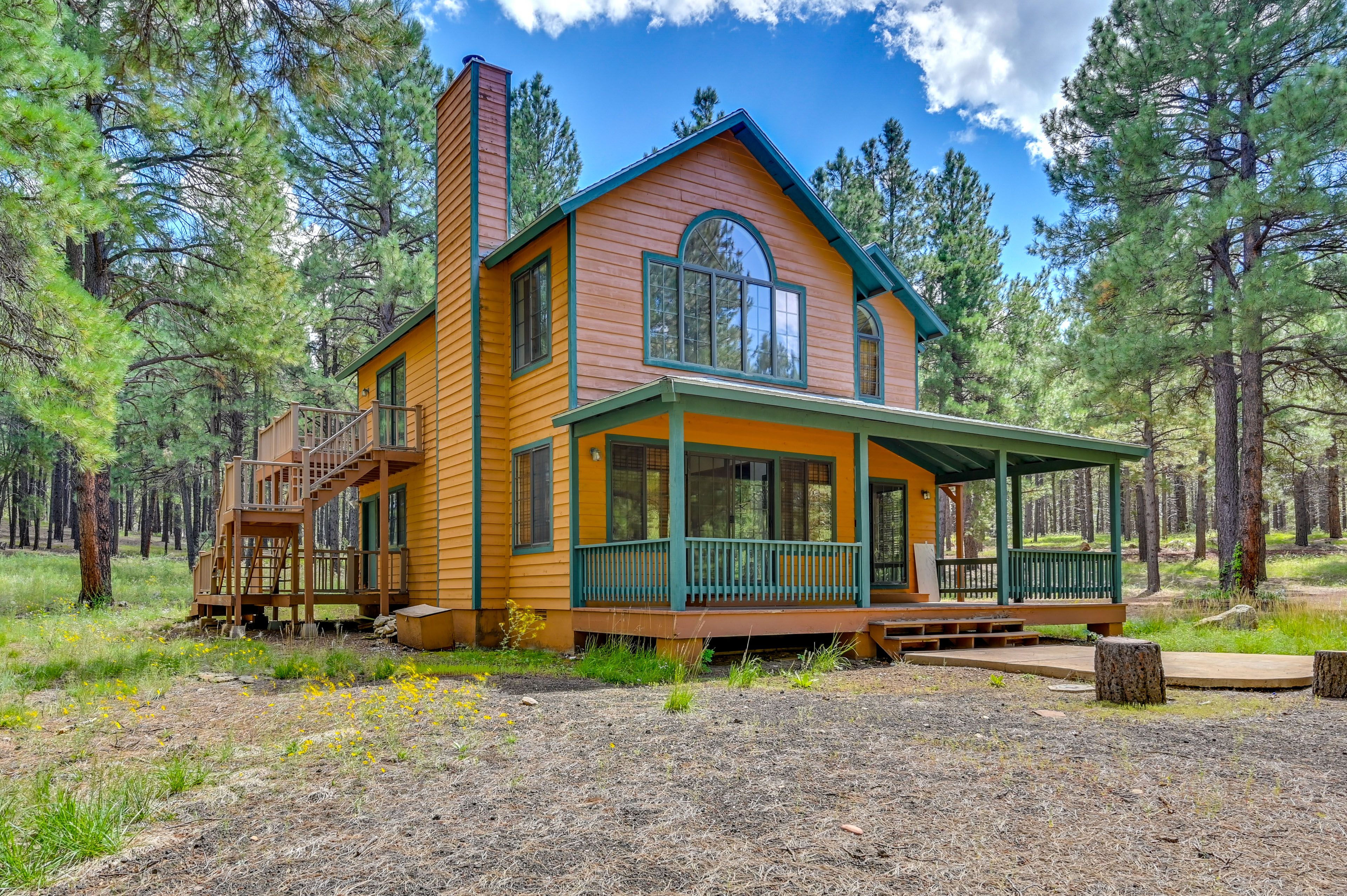 Parks Vacation Rental | 2BR | 2BA | 1,760 Sq Ft | Stairs Required