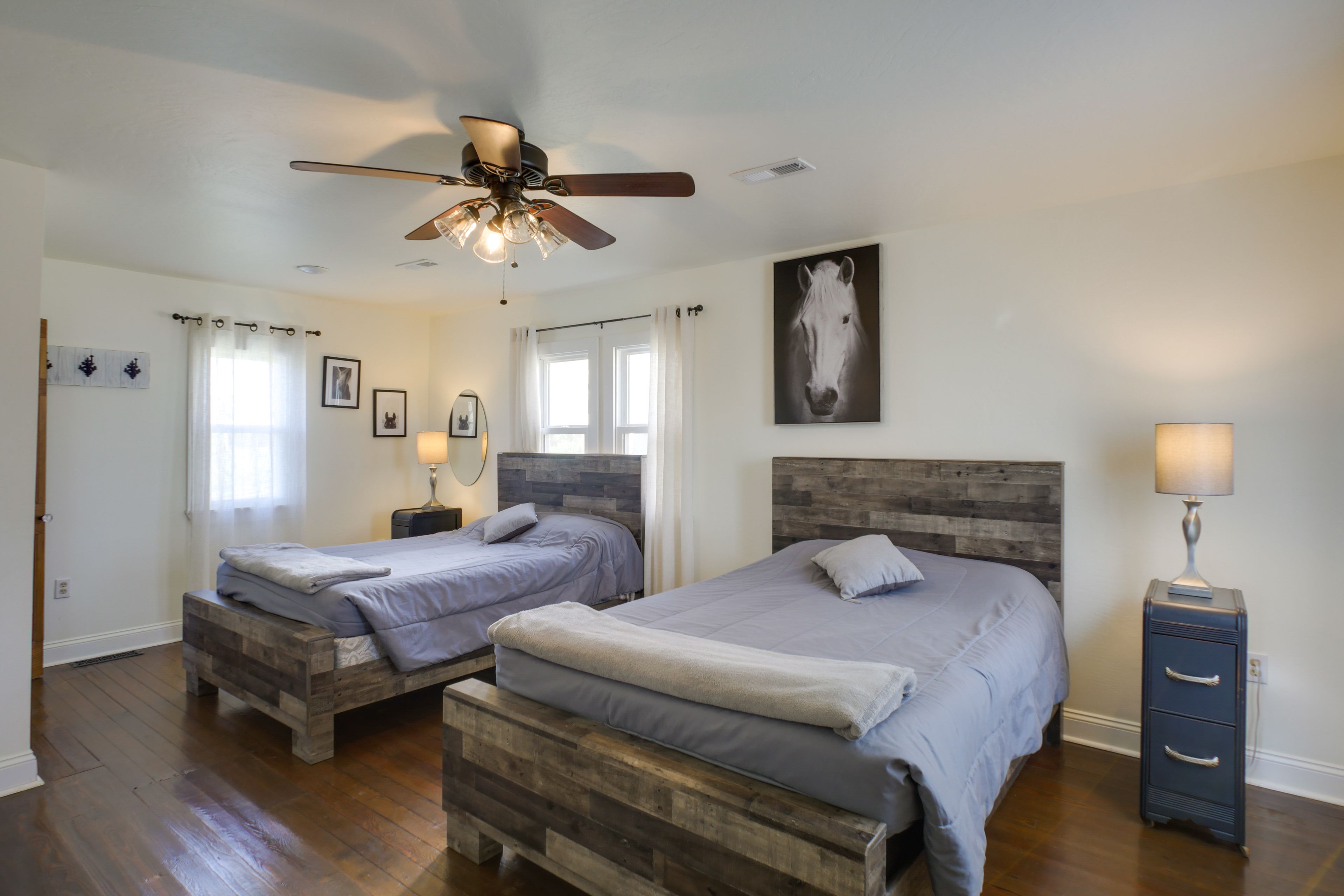 Bedroom 4 | 2 Queen Beds | Smart TV