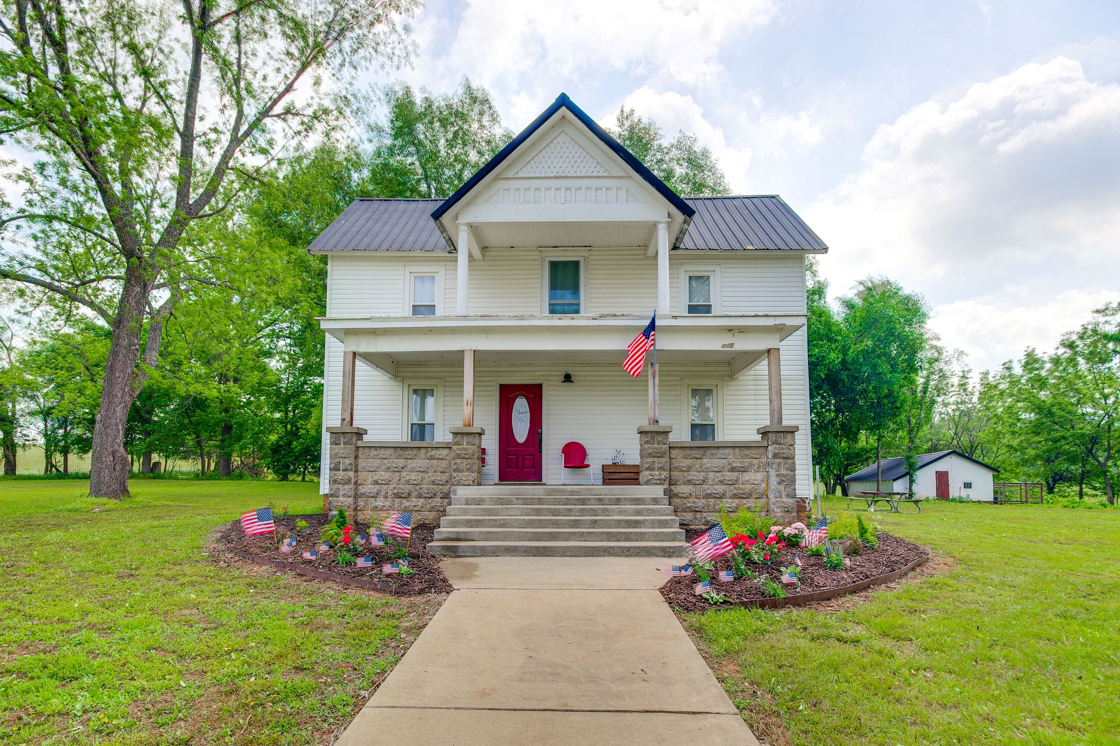 Greenfield Vacation Rental | 4BR | 2BA | Stairs Required | 2,200 Sq Ft