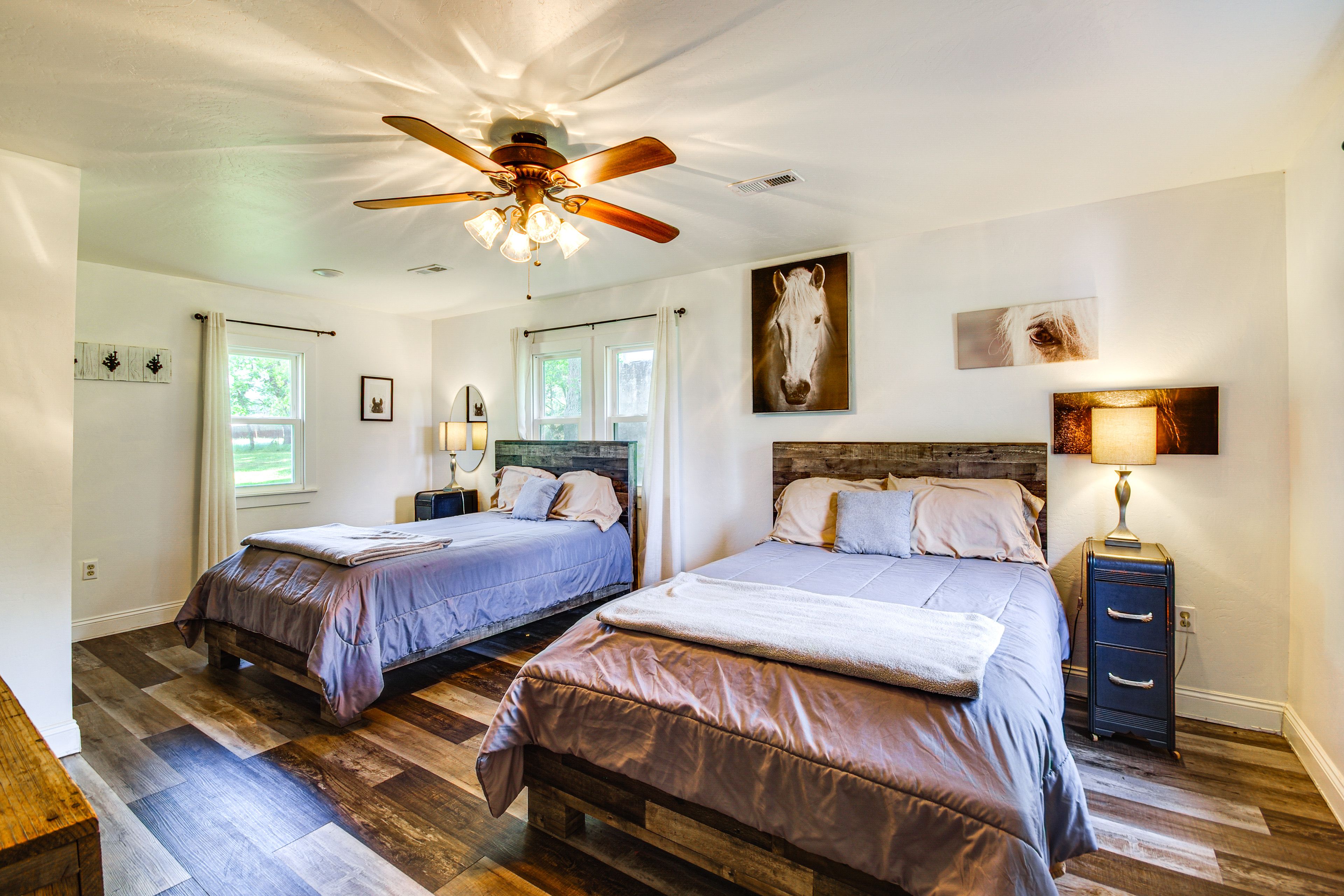 Bedroom 4 | 2 Queen Beds | Smart TV