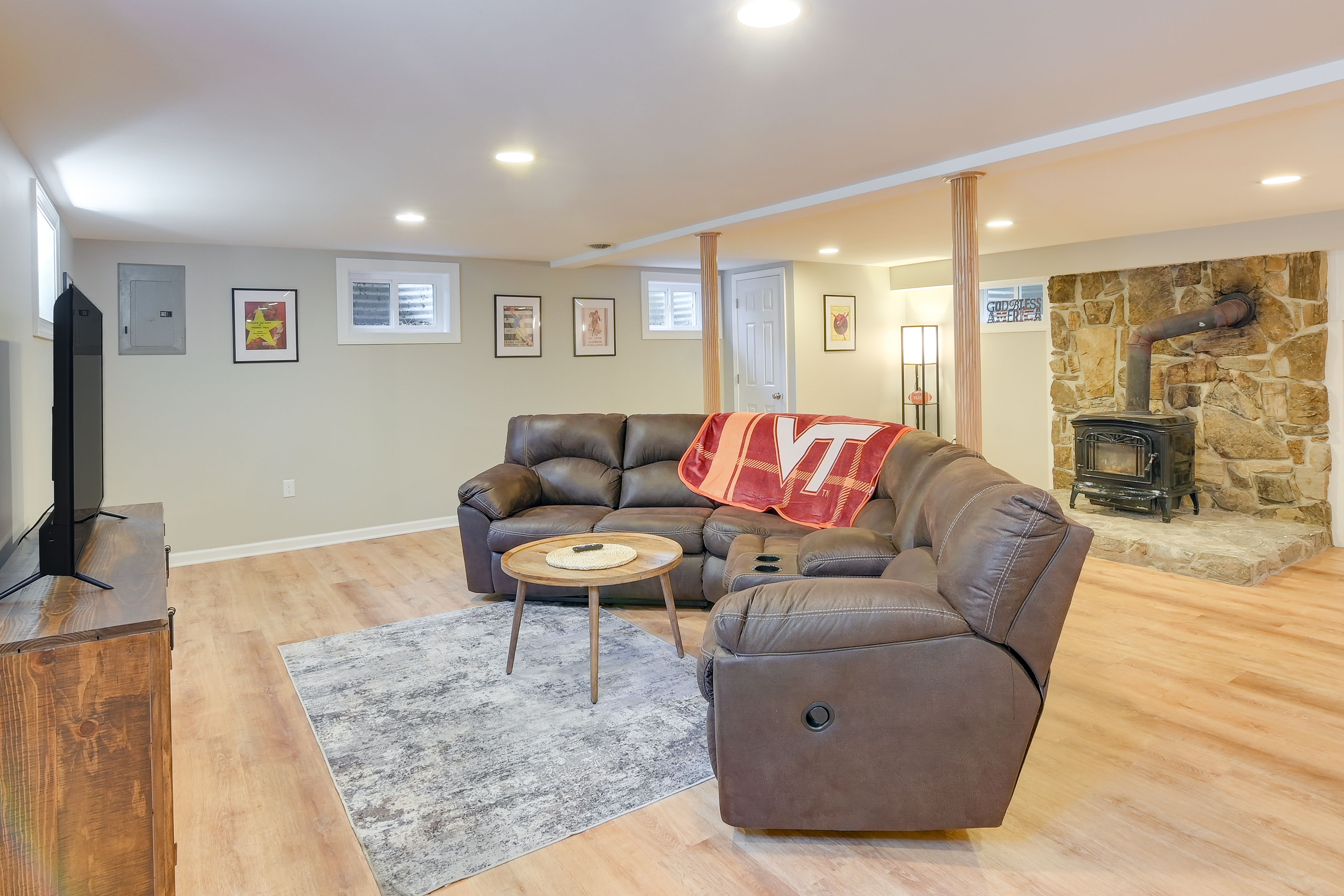Basement Living Room