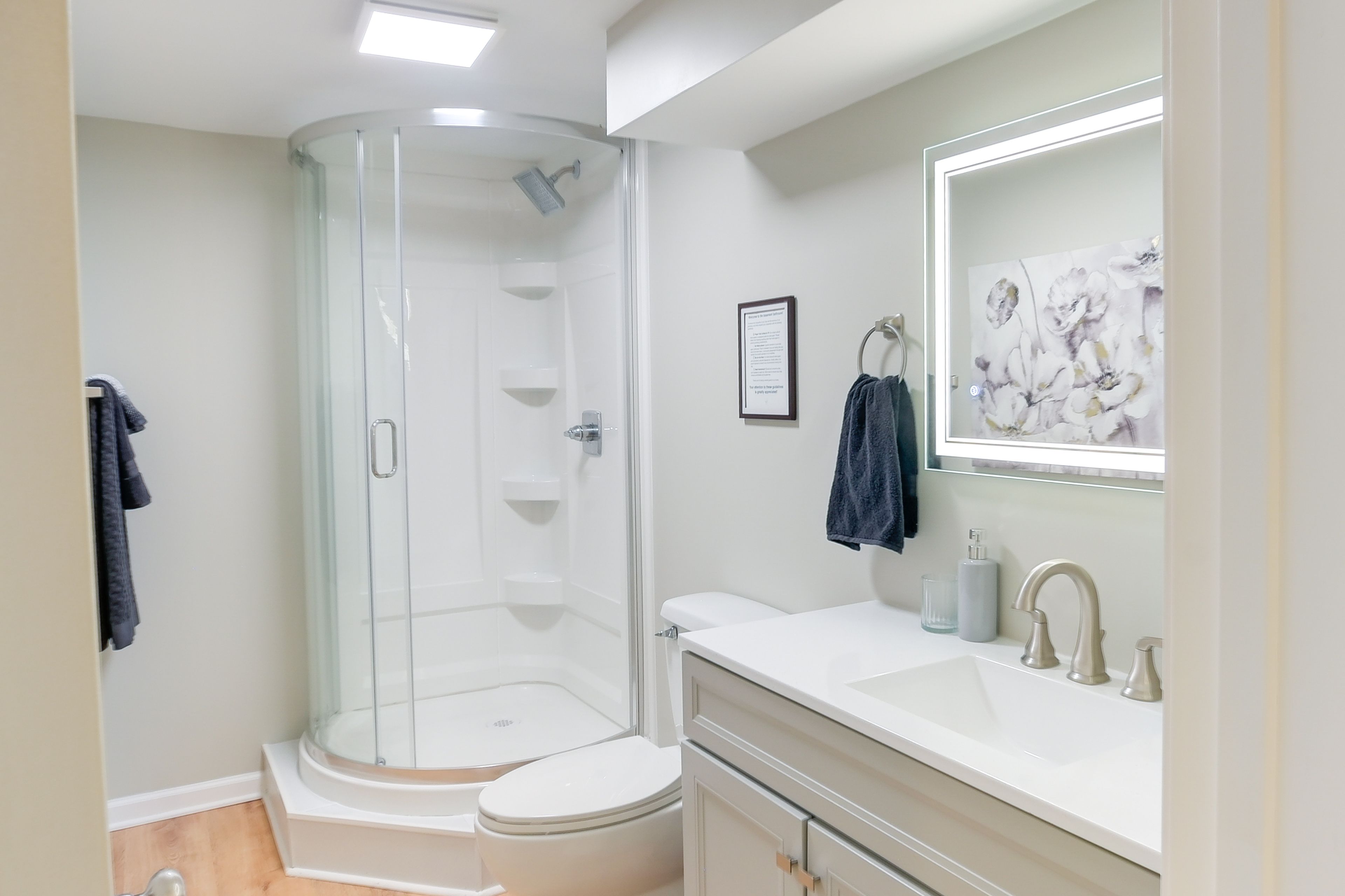 Basement Bathroom | Complimentary Toiletries