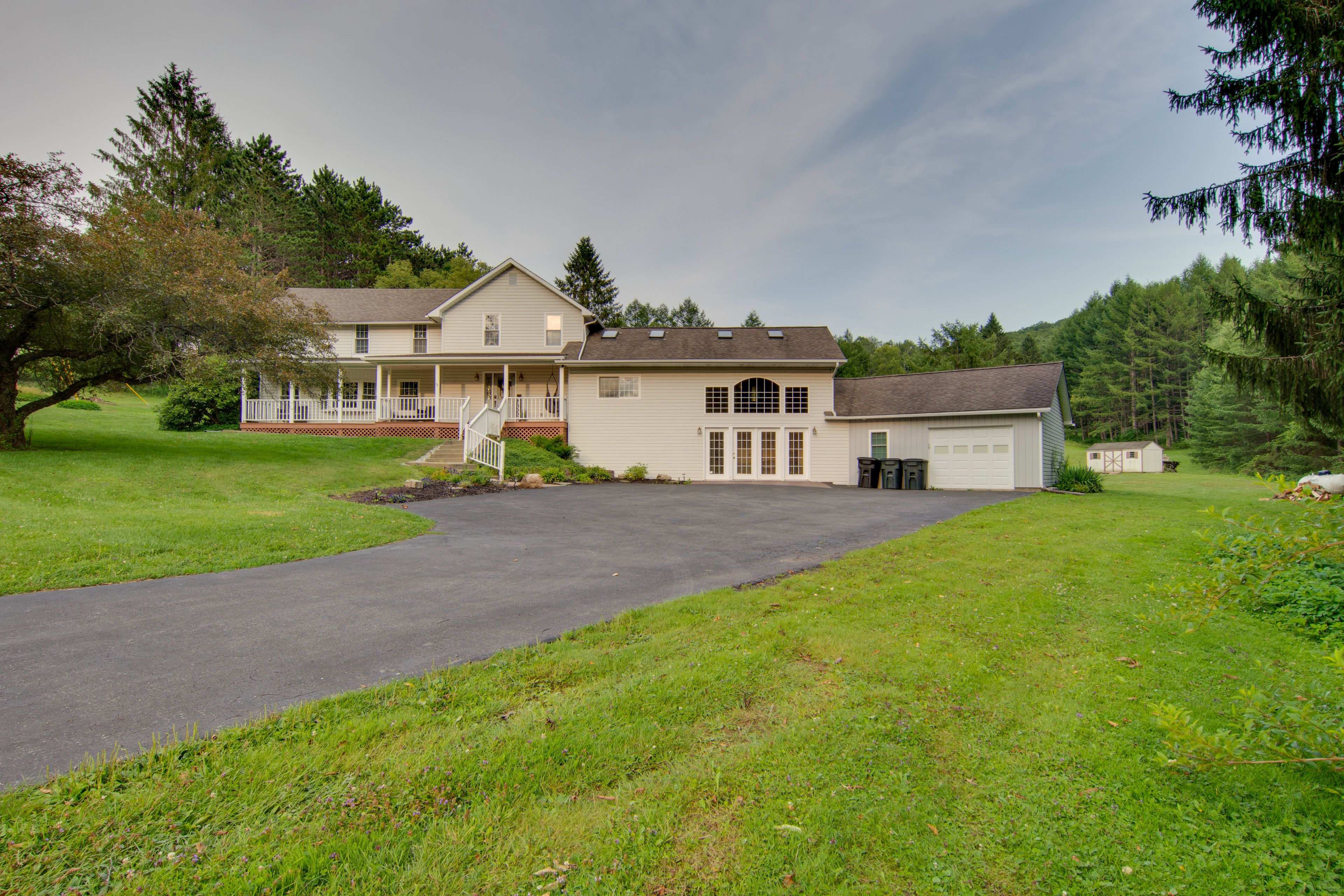 Home Exterior | Parking | Driveway (10 Vehicles) | RV/Trailers Allowed On-Site