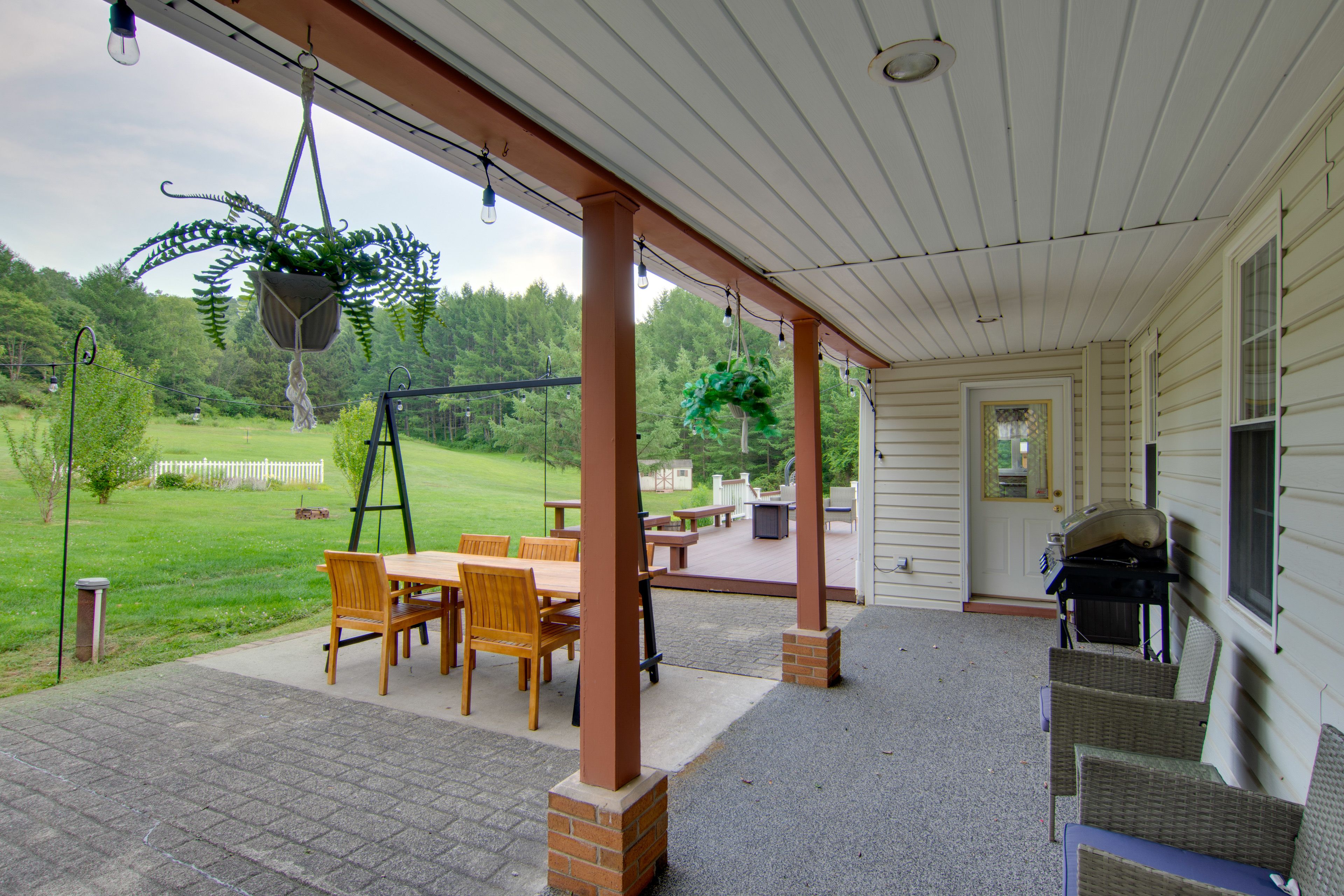 Home Exterior | Furnished Deck | Gas Fire Pit