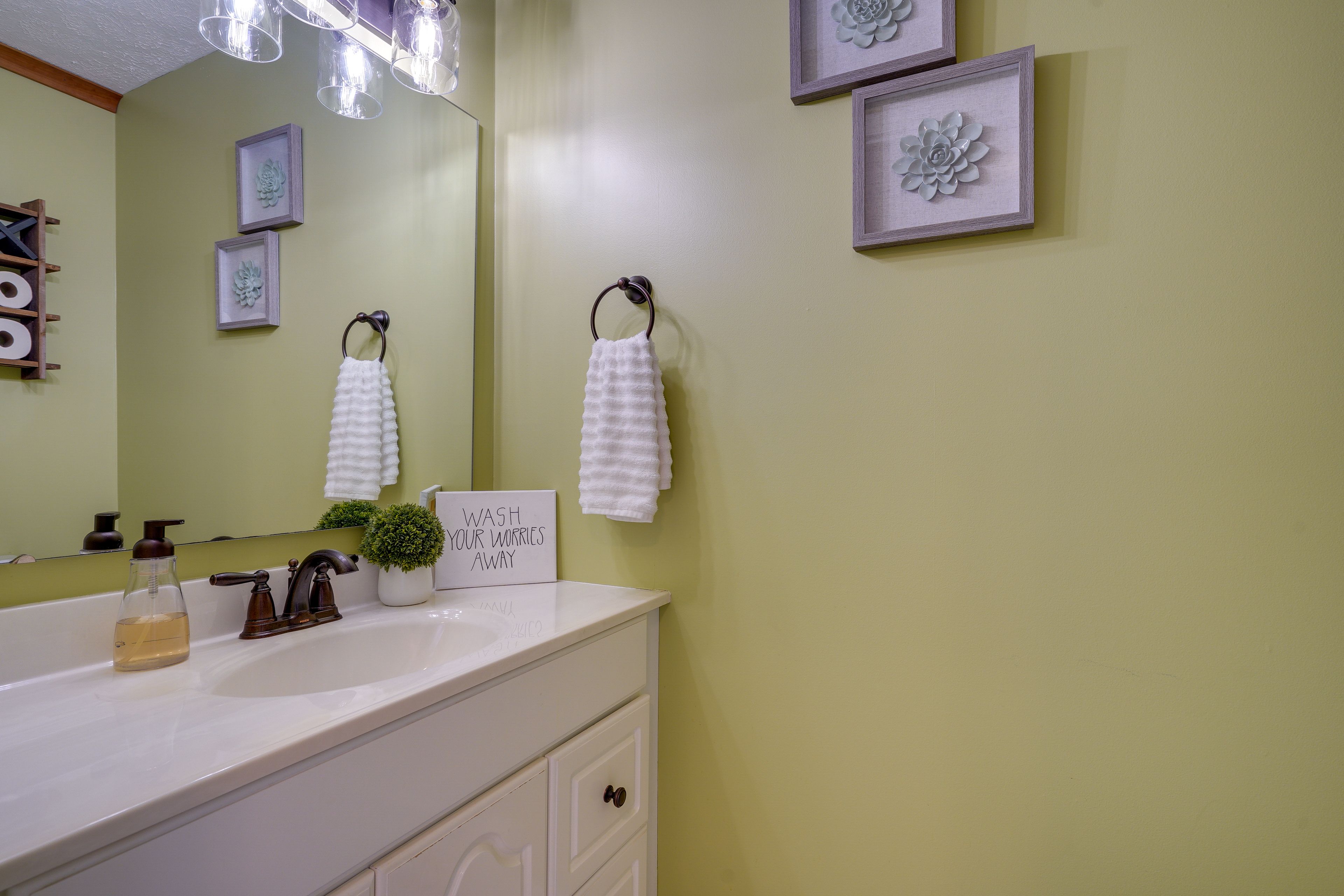 Half Bathroom | Hair Dryer