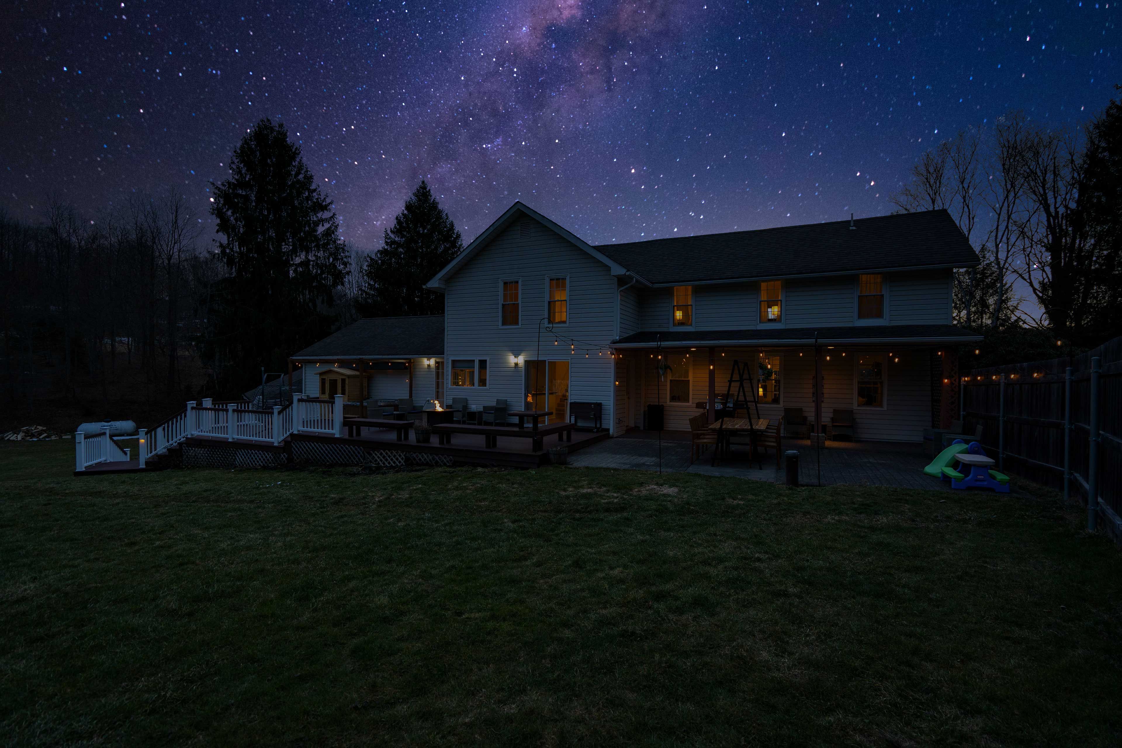 Nighttime Exterior
