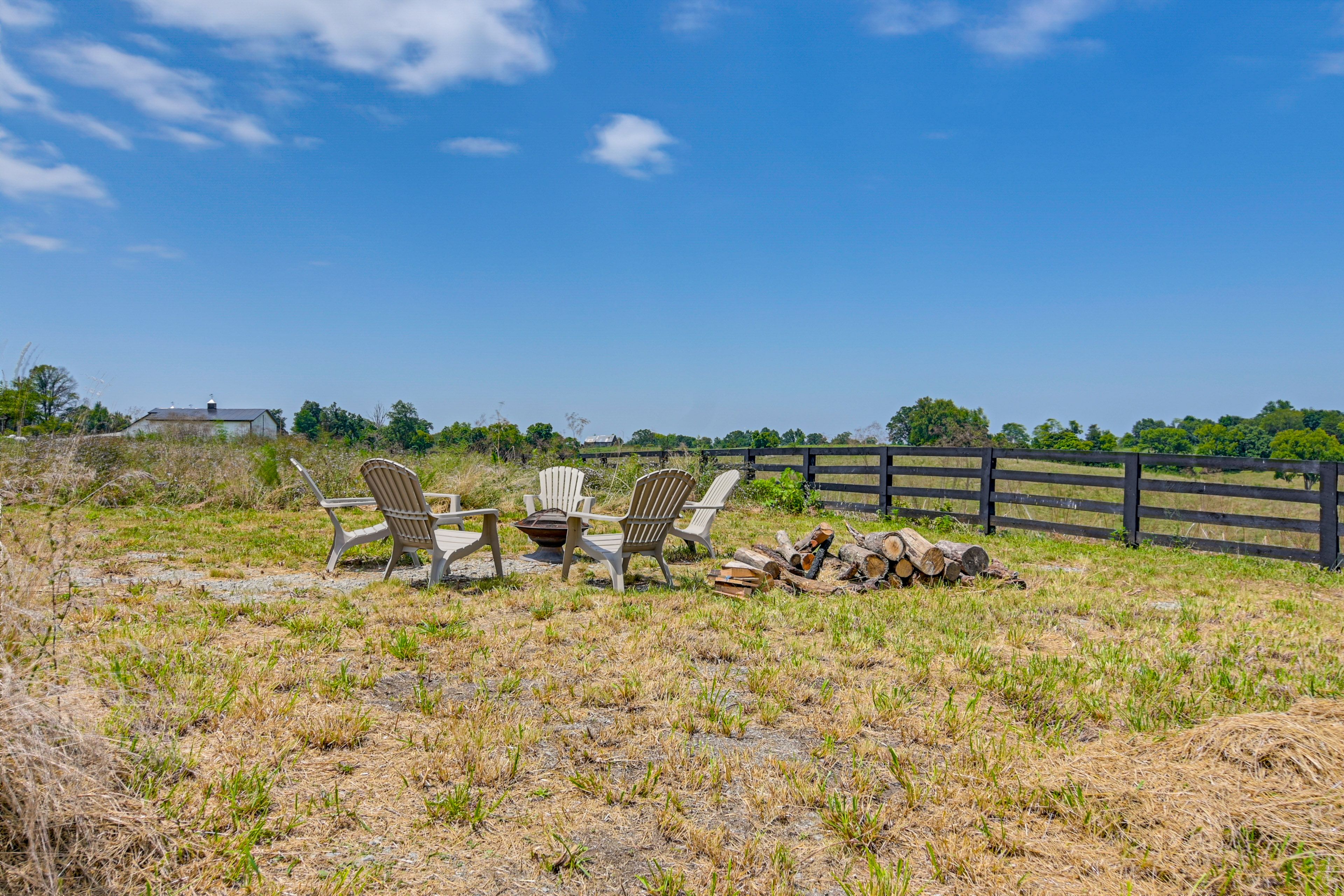 Wood-Burning Fire Pit