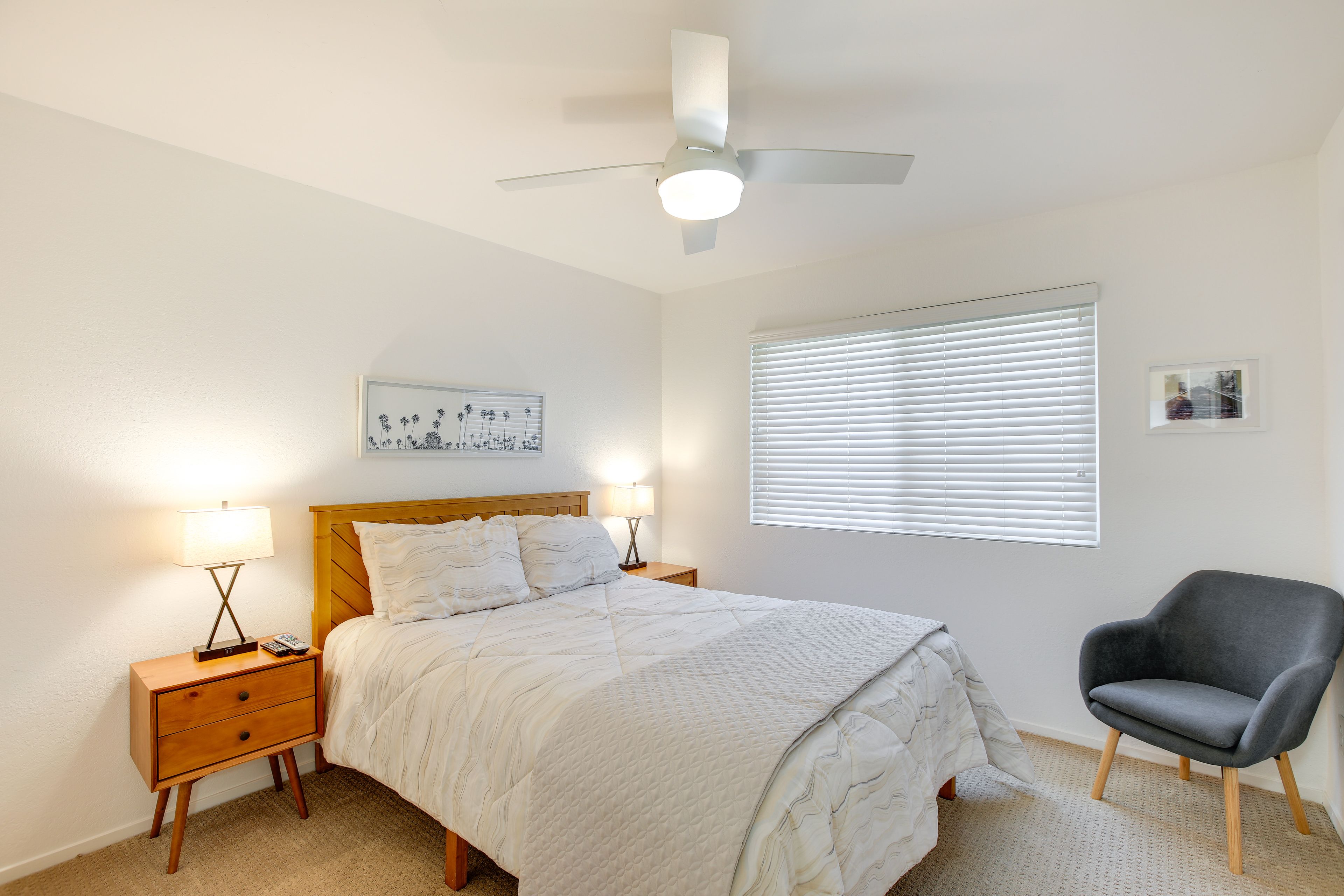 Bedroom 2 | Queen Bed | Smart TV w/ Cable