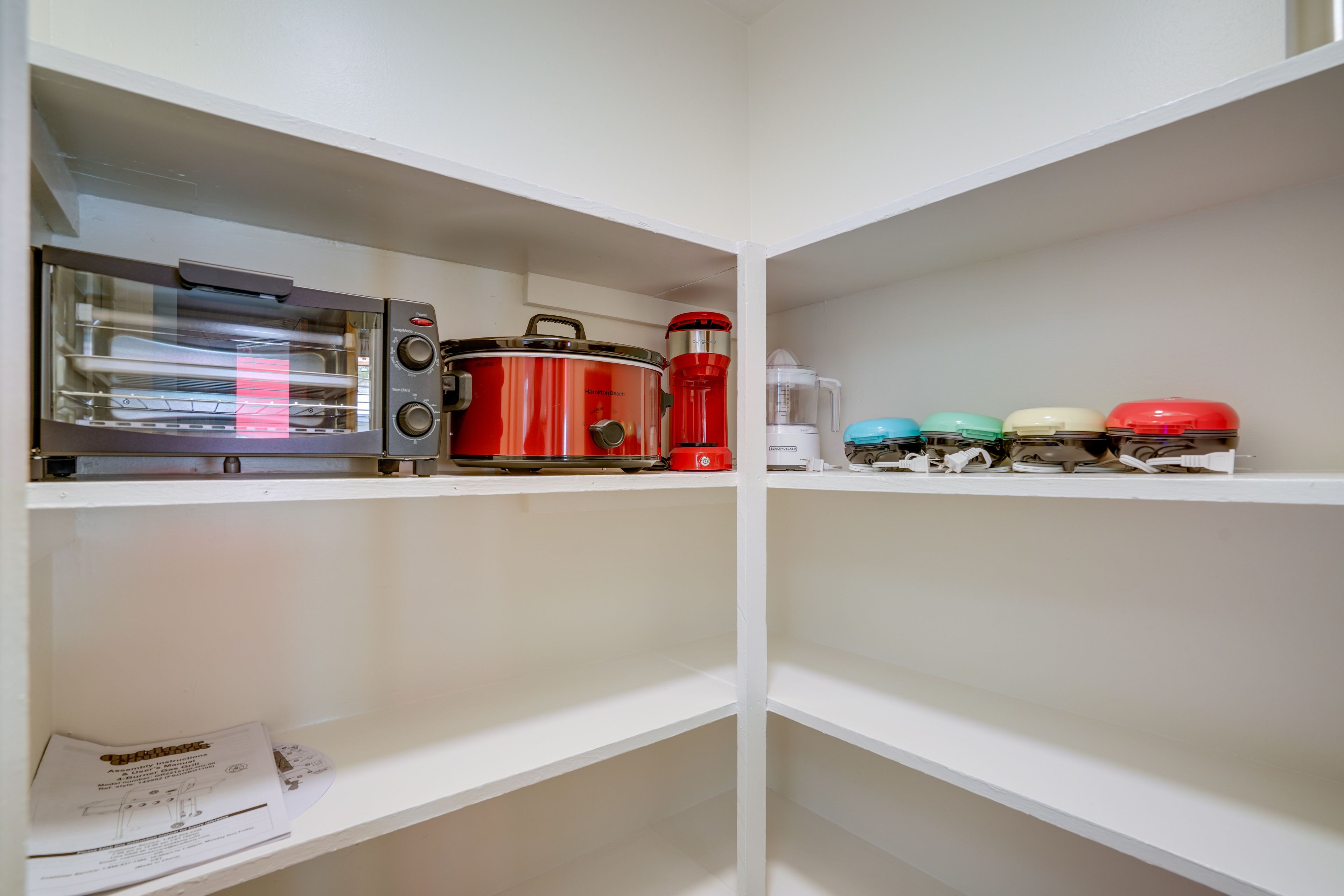Pantry | Crockpot | Toaster Oven